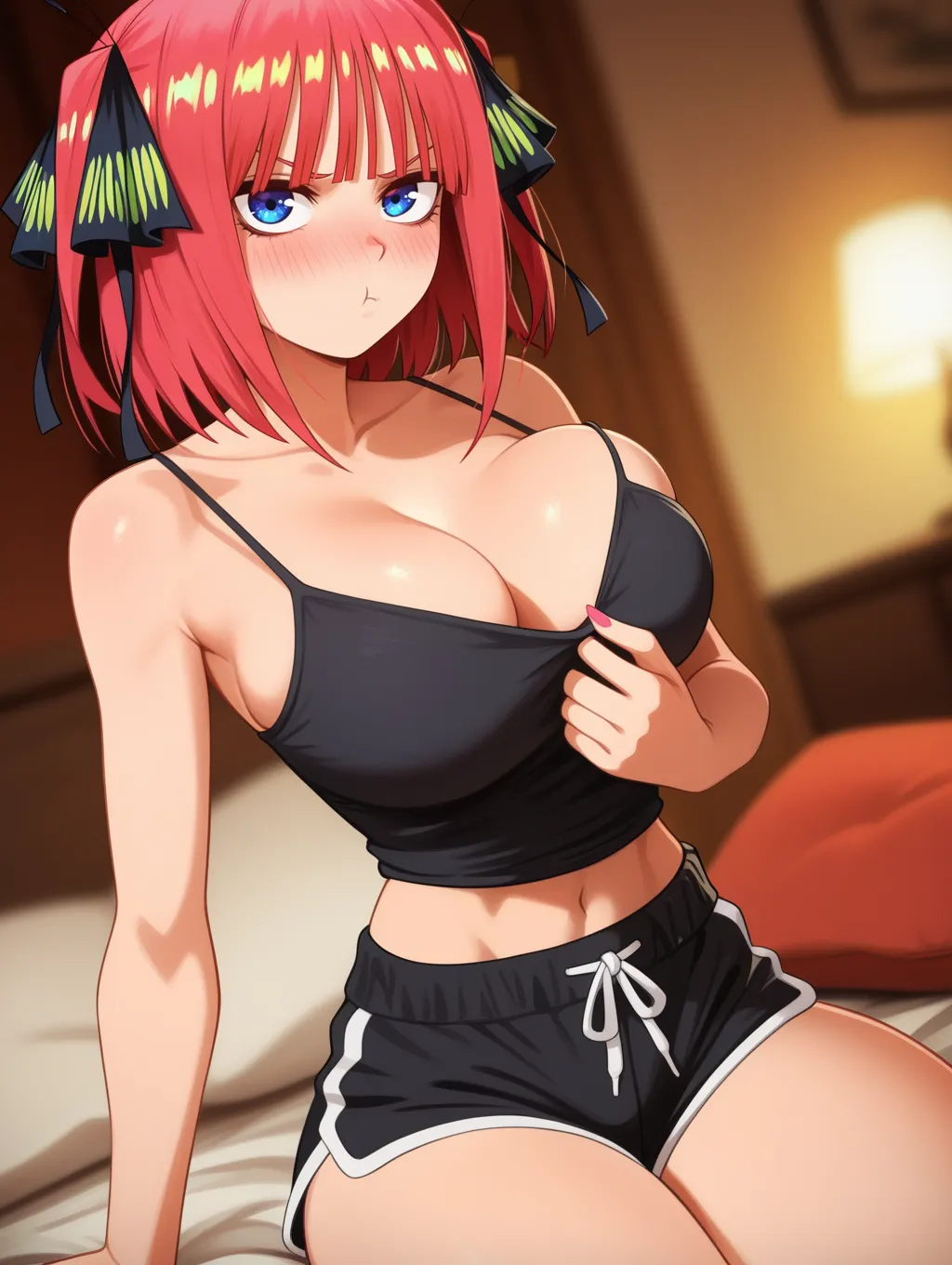 Nakano Nino | 5Toubun no Hanayome 🦋🔥 waifuinvoker ai generated page 7 full