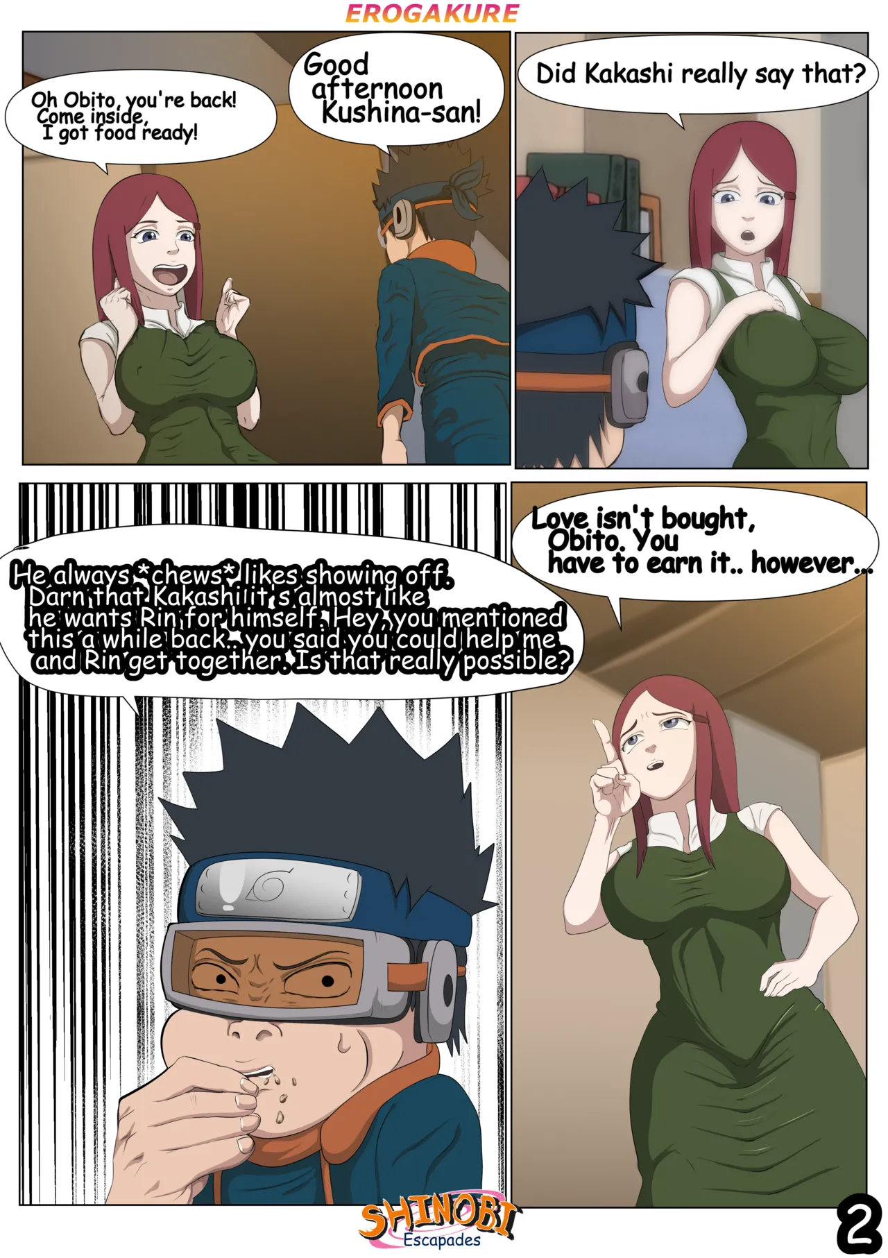 Shinobi Escapades - Chapter 2 By Erogakure page 3 full