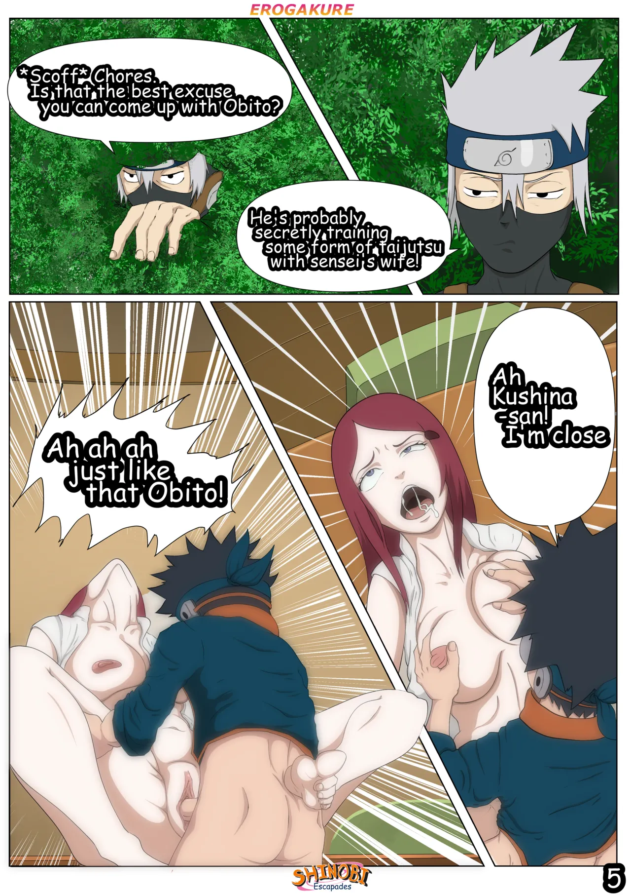 Shinobi Escapades - Chapter 2 By Erogakure page 6 full