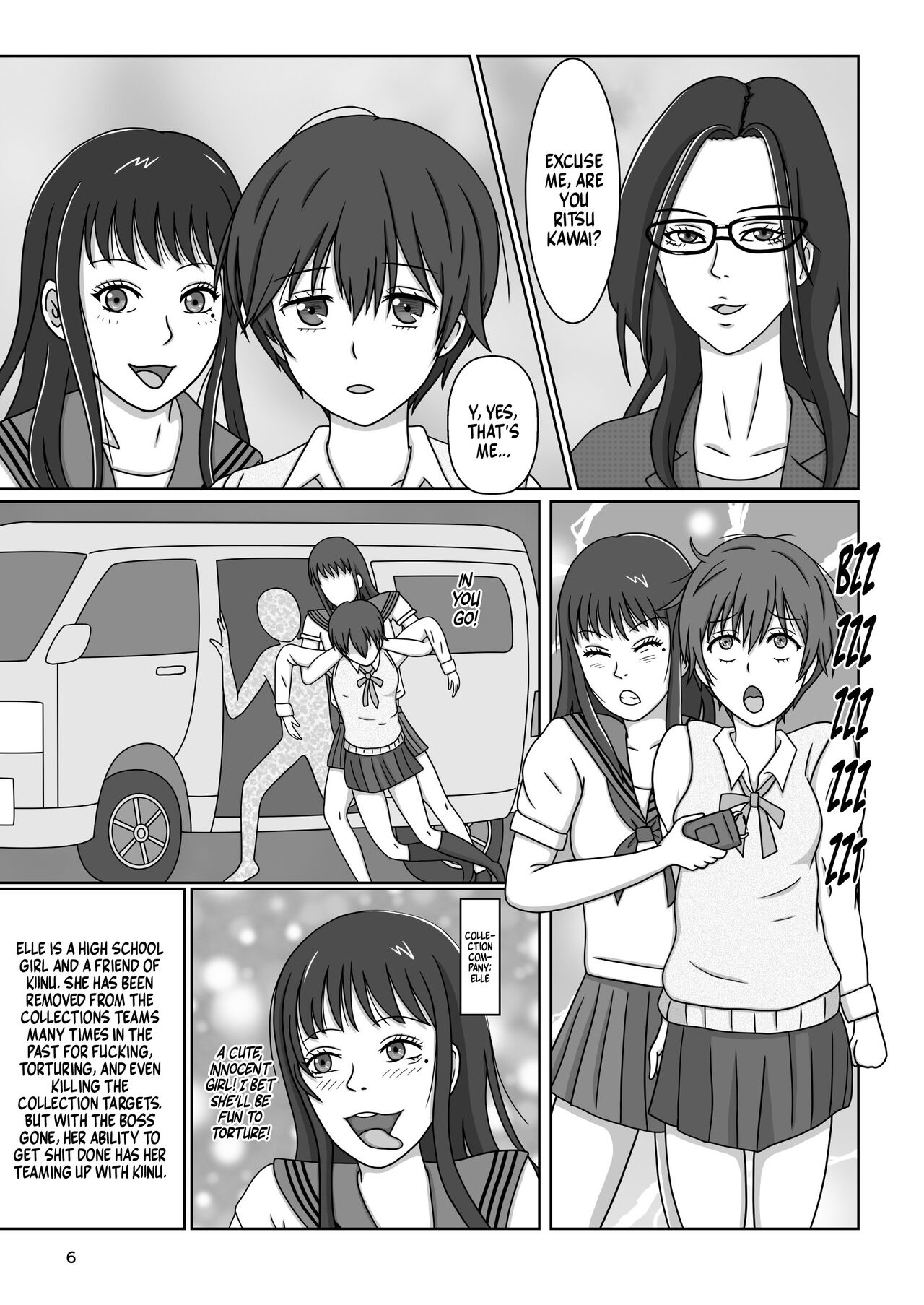 Poor Ritsu - Captivity and Torture in Despair  =TB= page 8 full