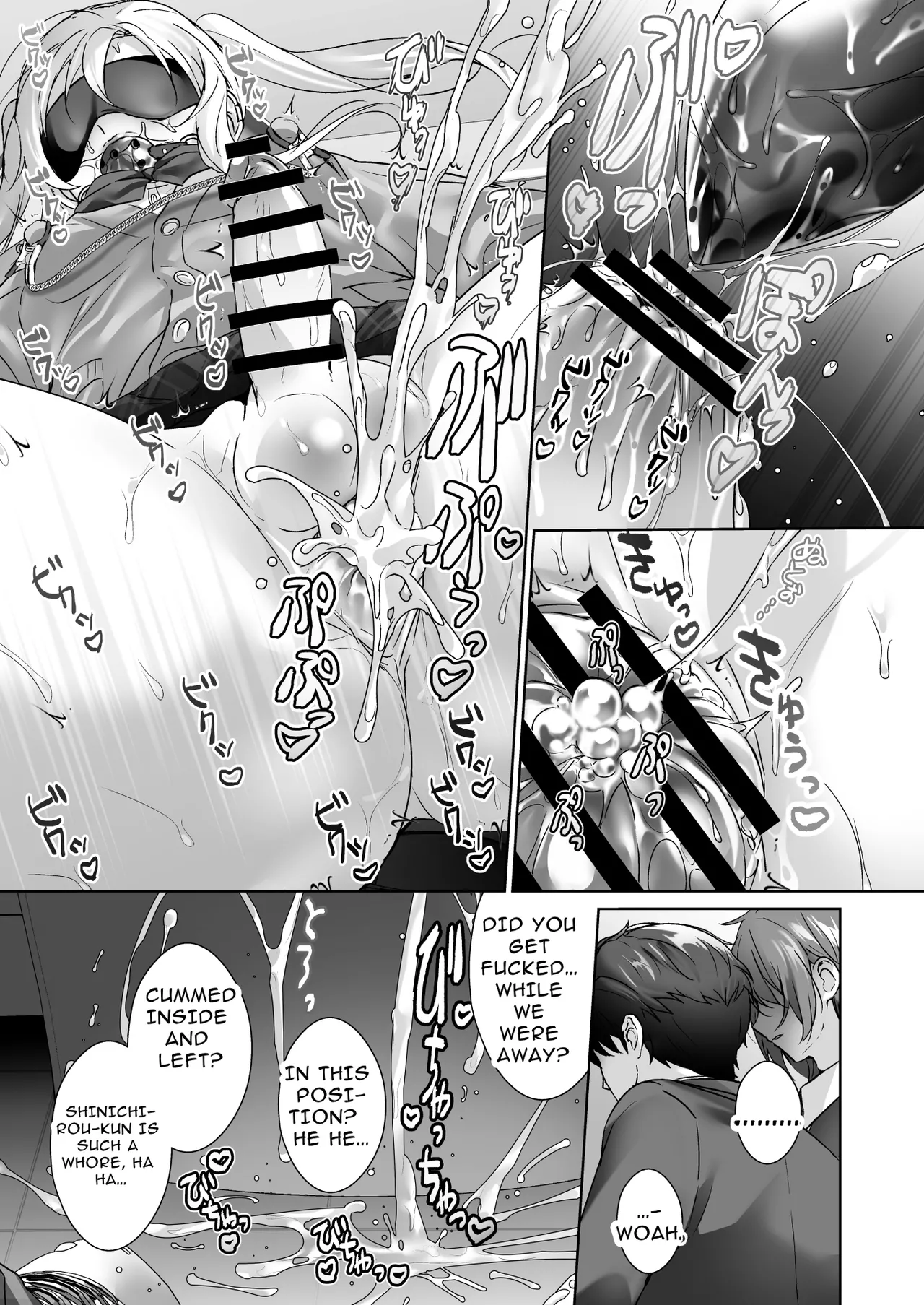 Kinpatsu Yankee-kun o Josou Omocha Seme | Blonde Delinquent Boy's Crossdressing & Sex Toy Torment page 7 full