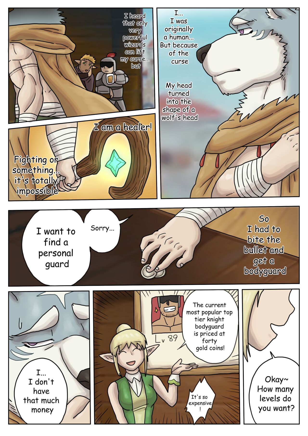 The Strongest Mercenary has a Monster Complex Part II page 3 full