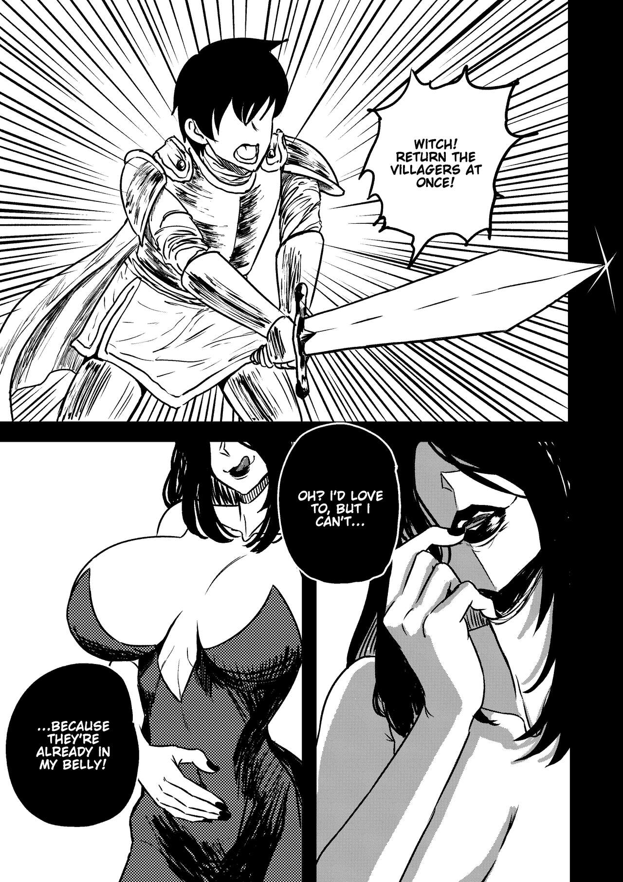 The Man-eating Witch 6 page 1 full