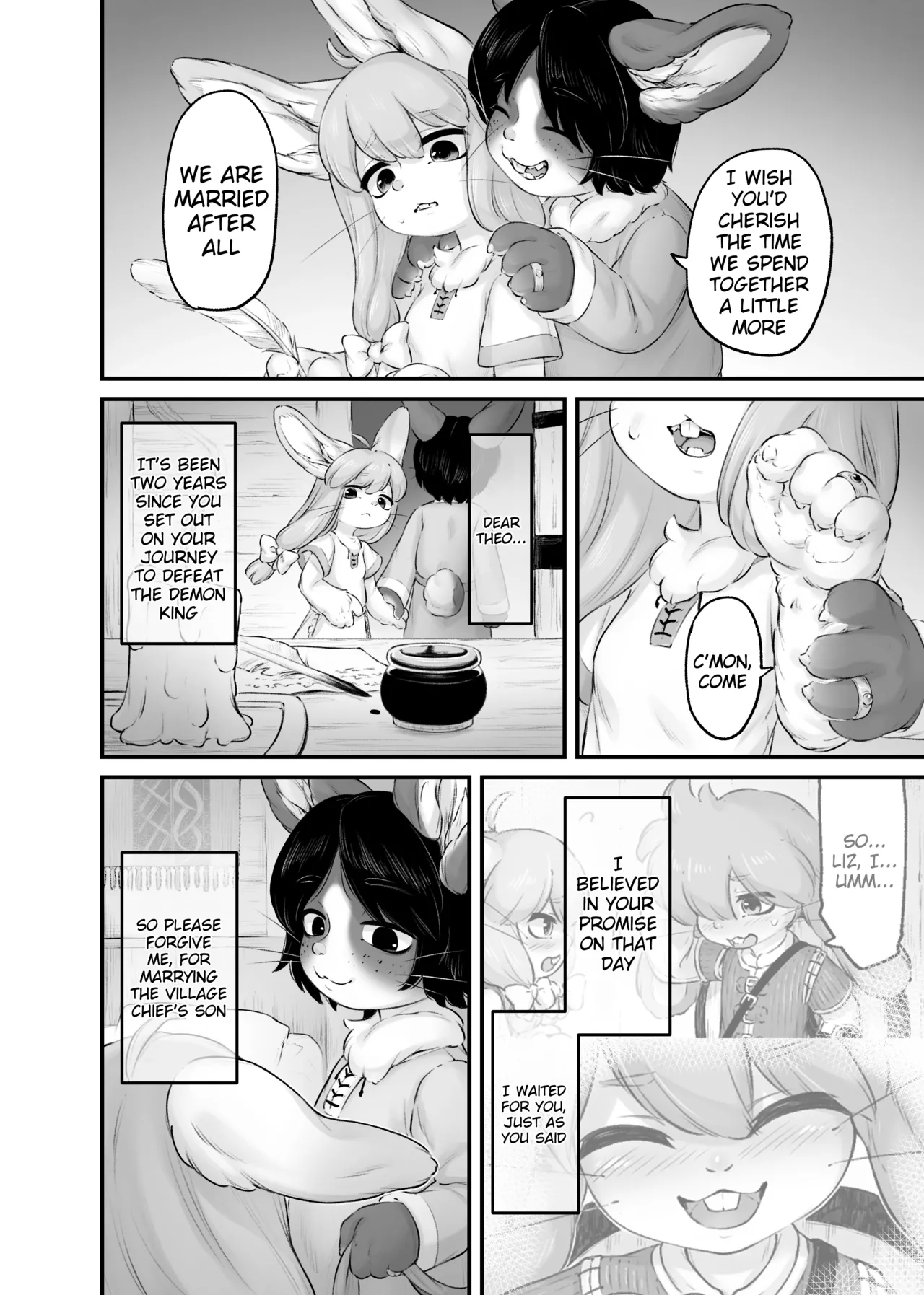 Yuusha no Osananajimi wa, Sonchou no Musuko to Musubarete Shimatta! | The hero's childhood friend, ends up marrying the village chief's son! page 3 full