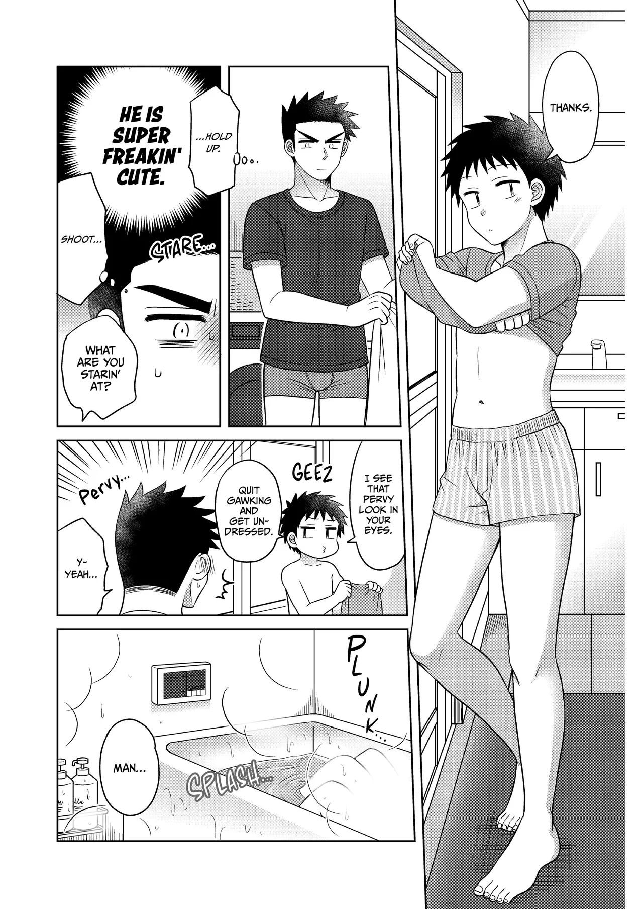 Hayatochiri BL - Ame no Hi ni Otomari Suru Hanashi page 10 full