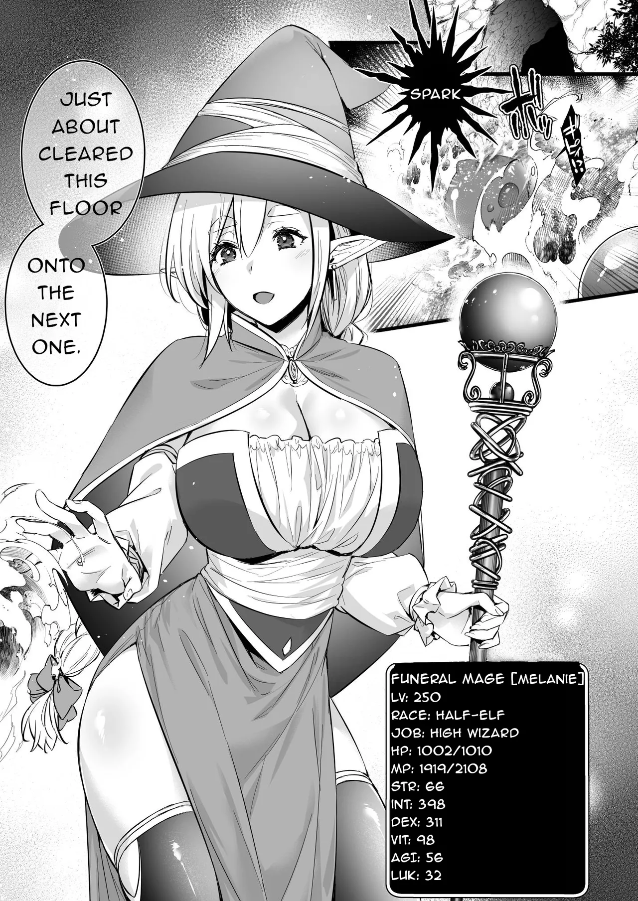 A Level 250 Mage Falls Into a Sensory Deprivation Pit and Loses Her Humanity to Level Drain page 2 full