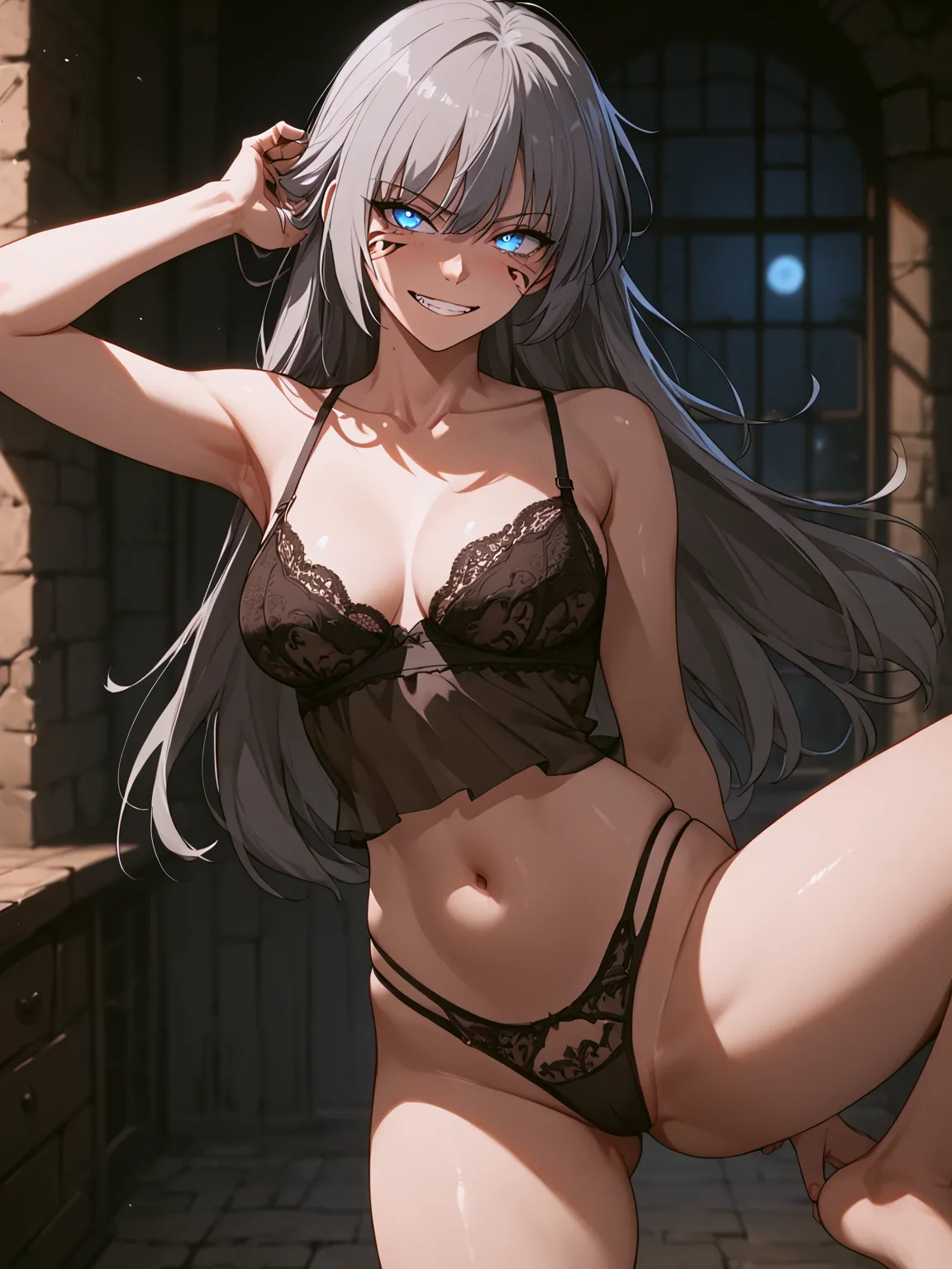 Teresa Du Laurentia from Solo Max Level Newbie  Manhwa  Webtoon la creatura ai generated page 8 full