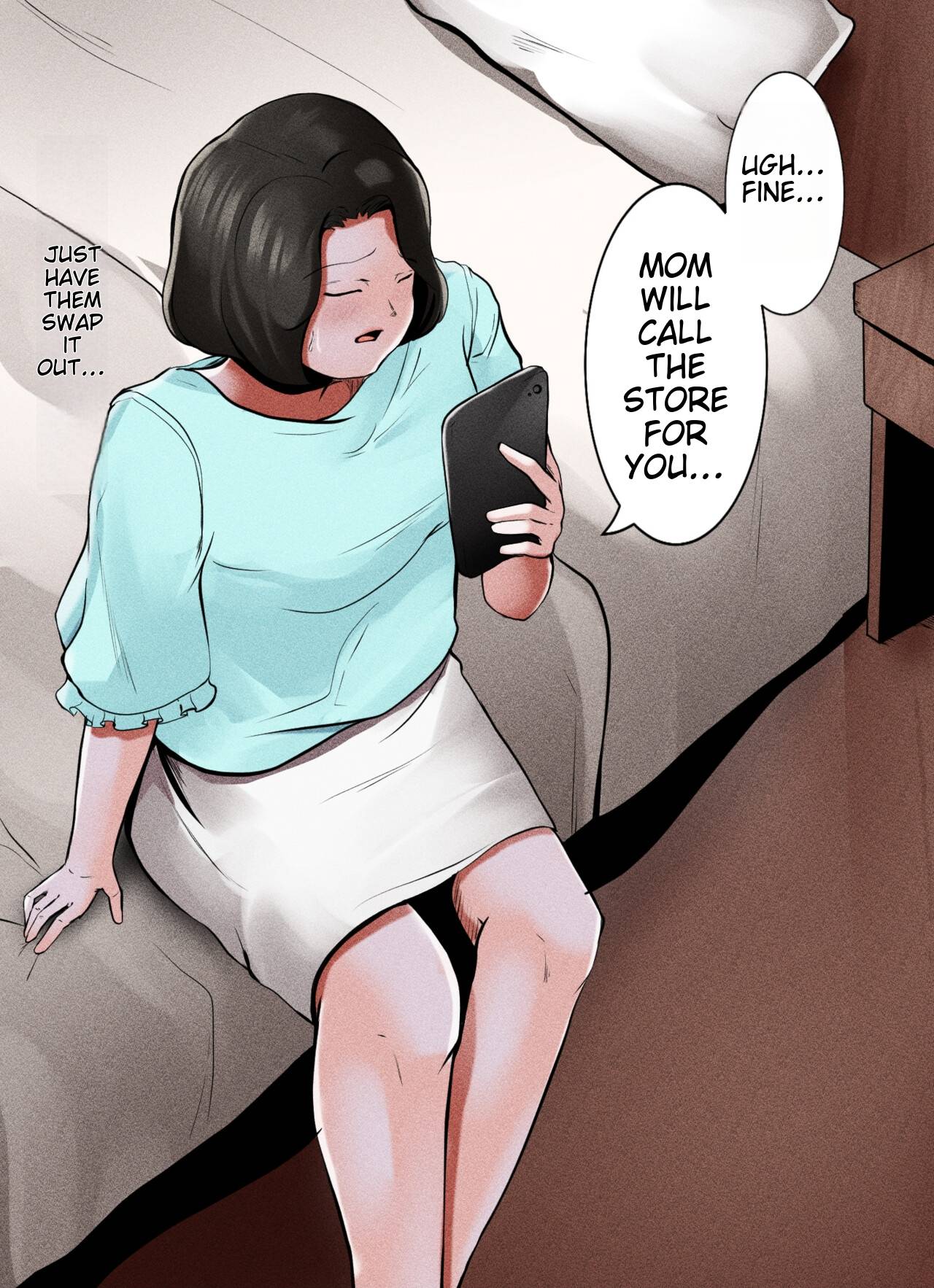 Deriheru Yondara Haha ga Kita page 3 full