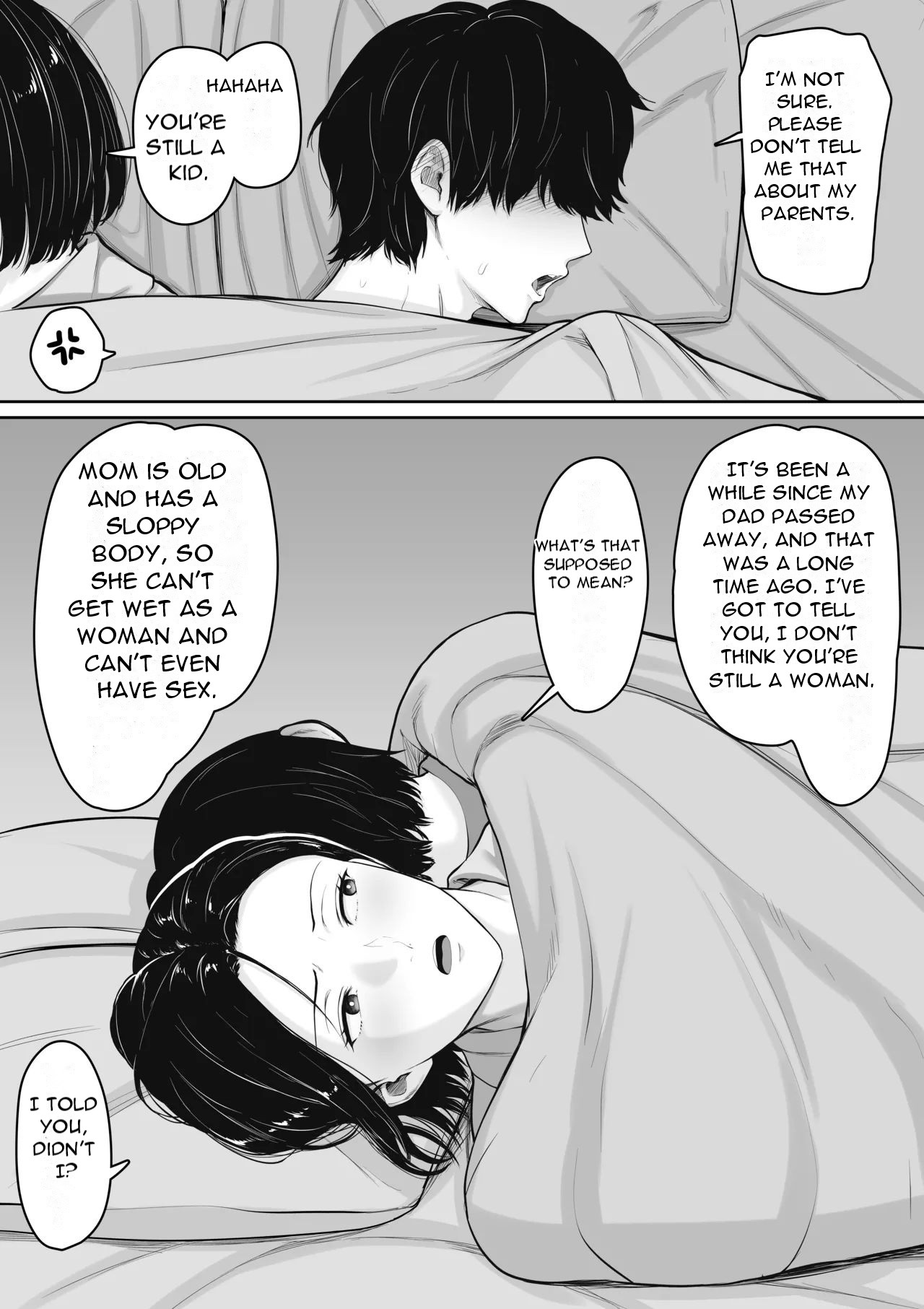 Kimottama Kaa-chan to Kenka Bakari no Neet no Ore ga Kaa-san ni Nakadashi shite kara Nakayoku natta Hanashi - A story about How I, A NEET Who Always Fought with My Gutsy Mother, page 8 full