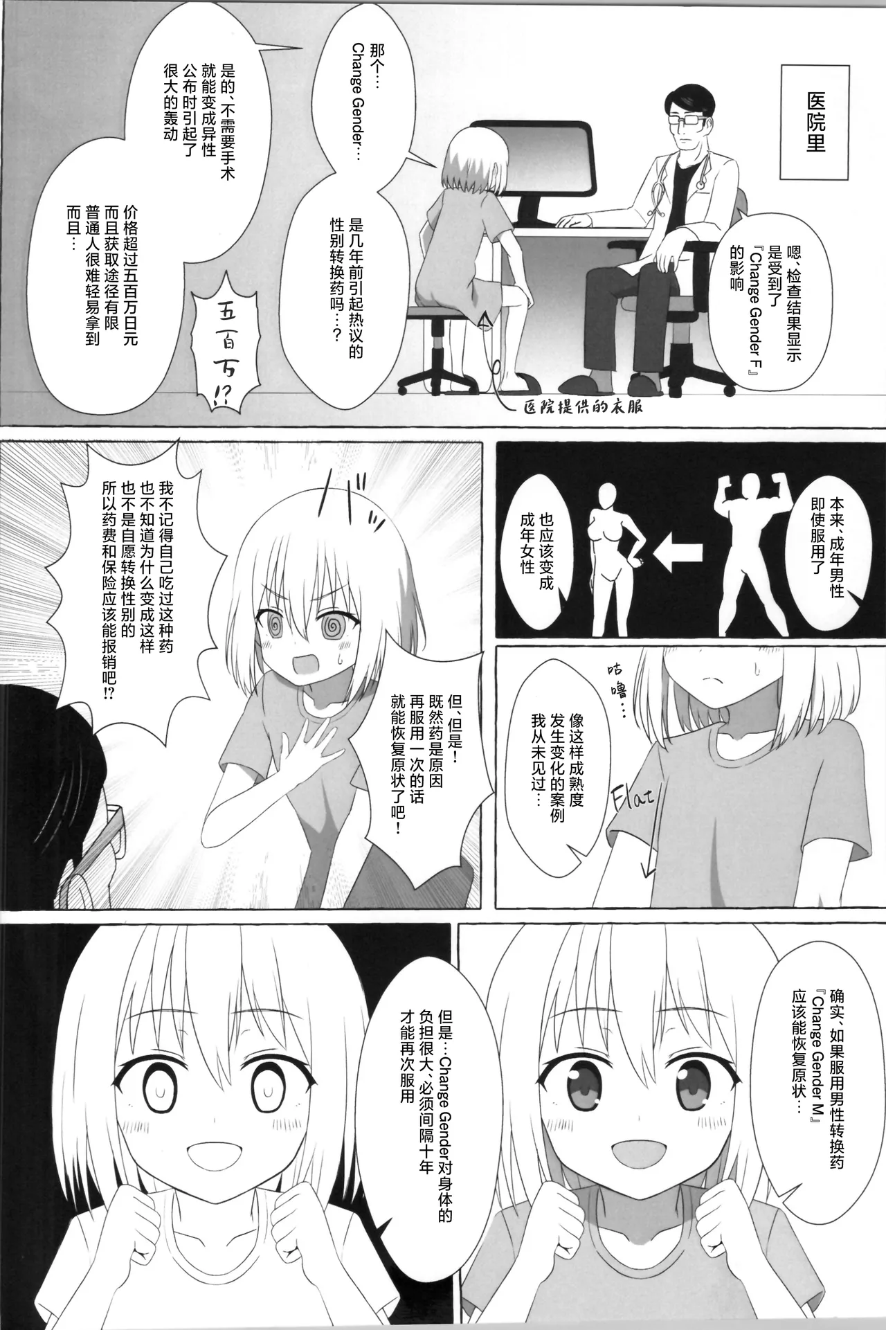 S Otoko ga Loli ni TS Shite Do-M ni Naru Hanashi Chinese ver page 4 full