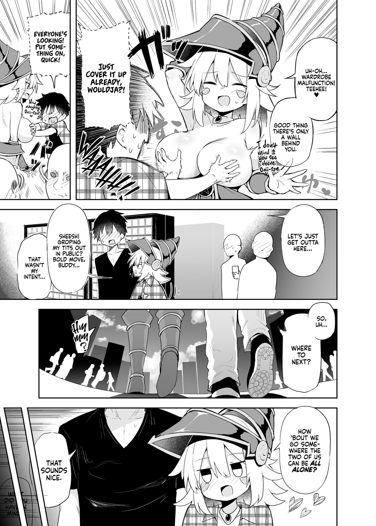 Machi Cos de Black Magician Girl Cosplayer to Off-Pako Sex | Walking Around Town With My Dark Magician Girl Cosplay GF and Then Fucking Her page 10 full