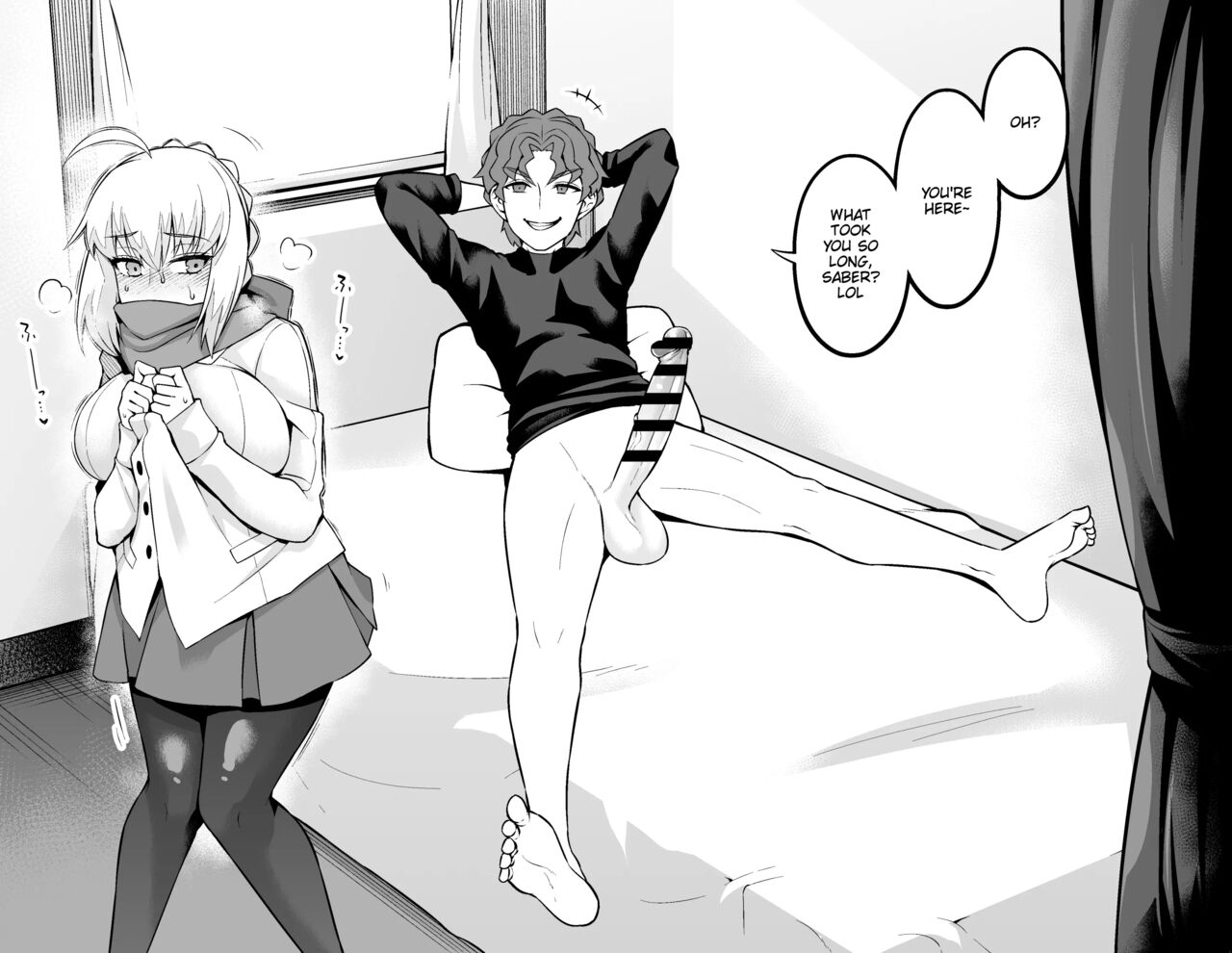 Saber, Botebara ni...❤ | Saber Now Has A Big Belly❤️ page 2 full