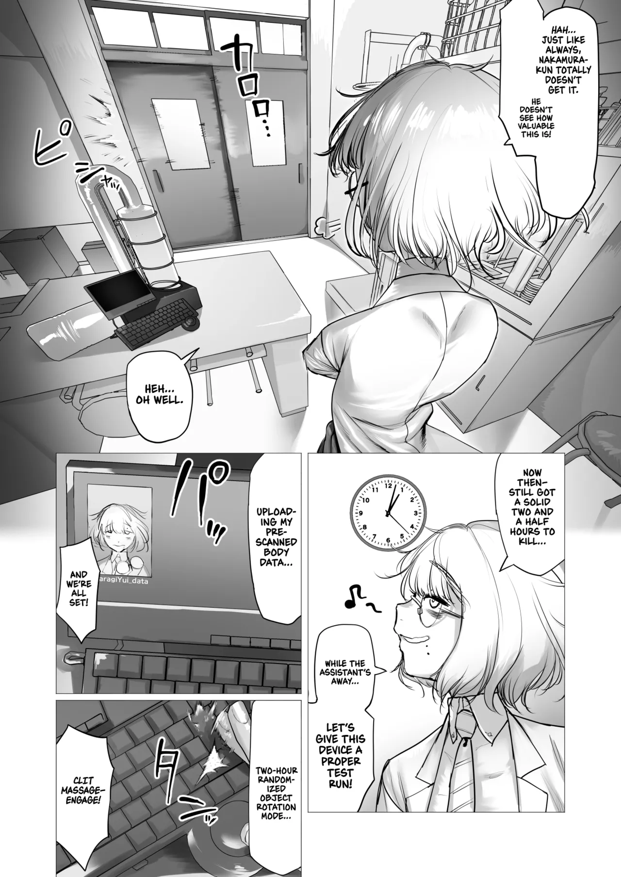 Tensai Kagakusha Kiri Bousou | Runaway Clit of the Genius Scientist page 6 full