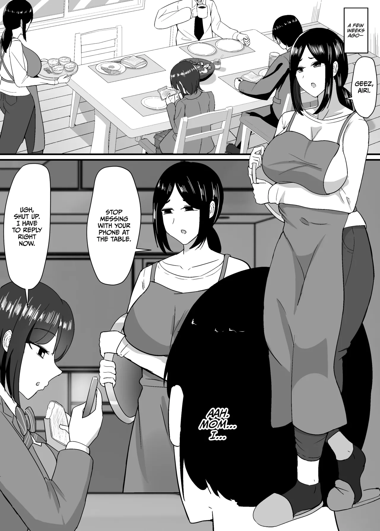 Haha to Ane to Ochite Iku | Falling with Mother and Sister page 3 full