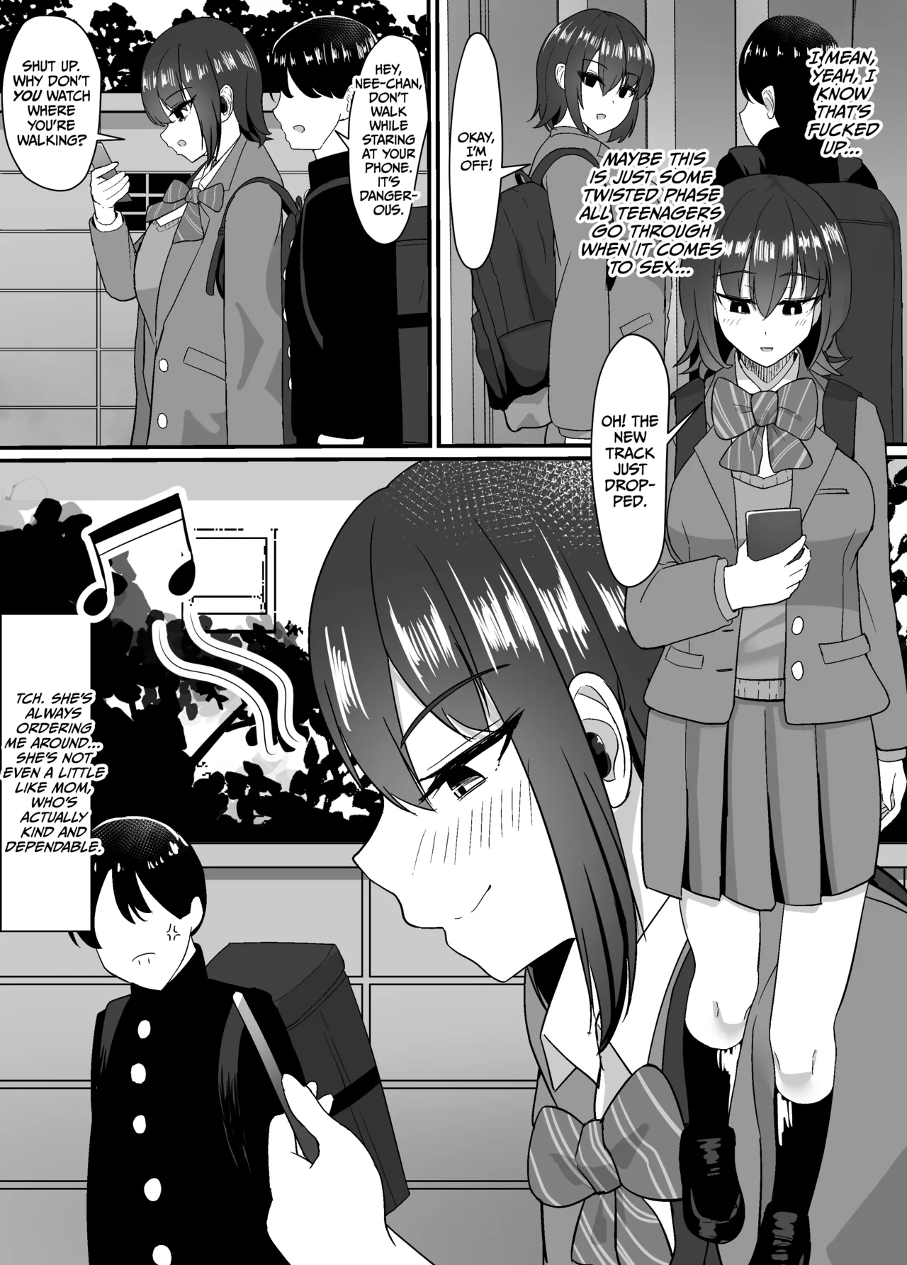 Haha to Ane to Ochite Iku | Falling with Mother and Sister page 5 full