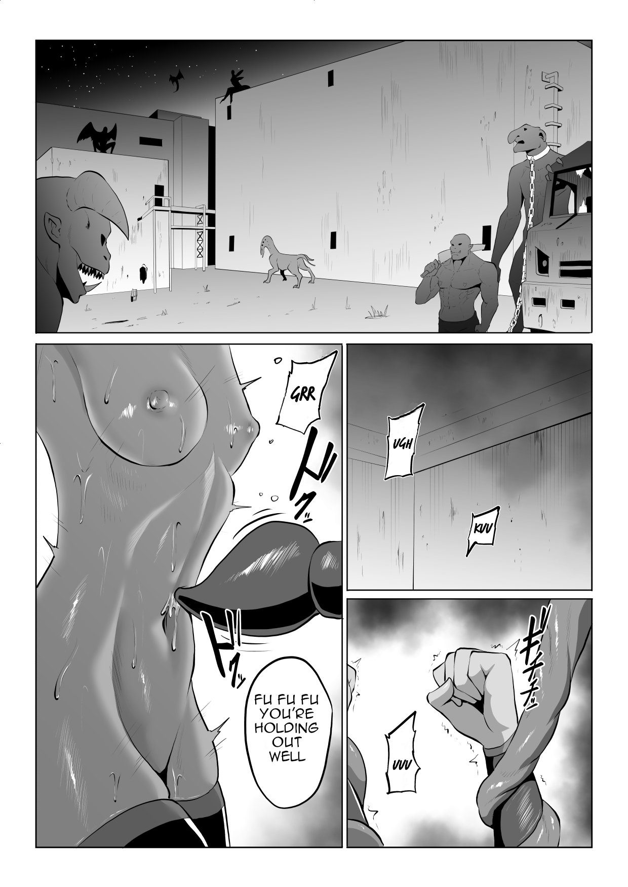 Demon Slayer Unit Rokka's Battle Record: Venomous Scorpion 2: Torture and Futanari Rape page 2 full