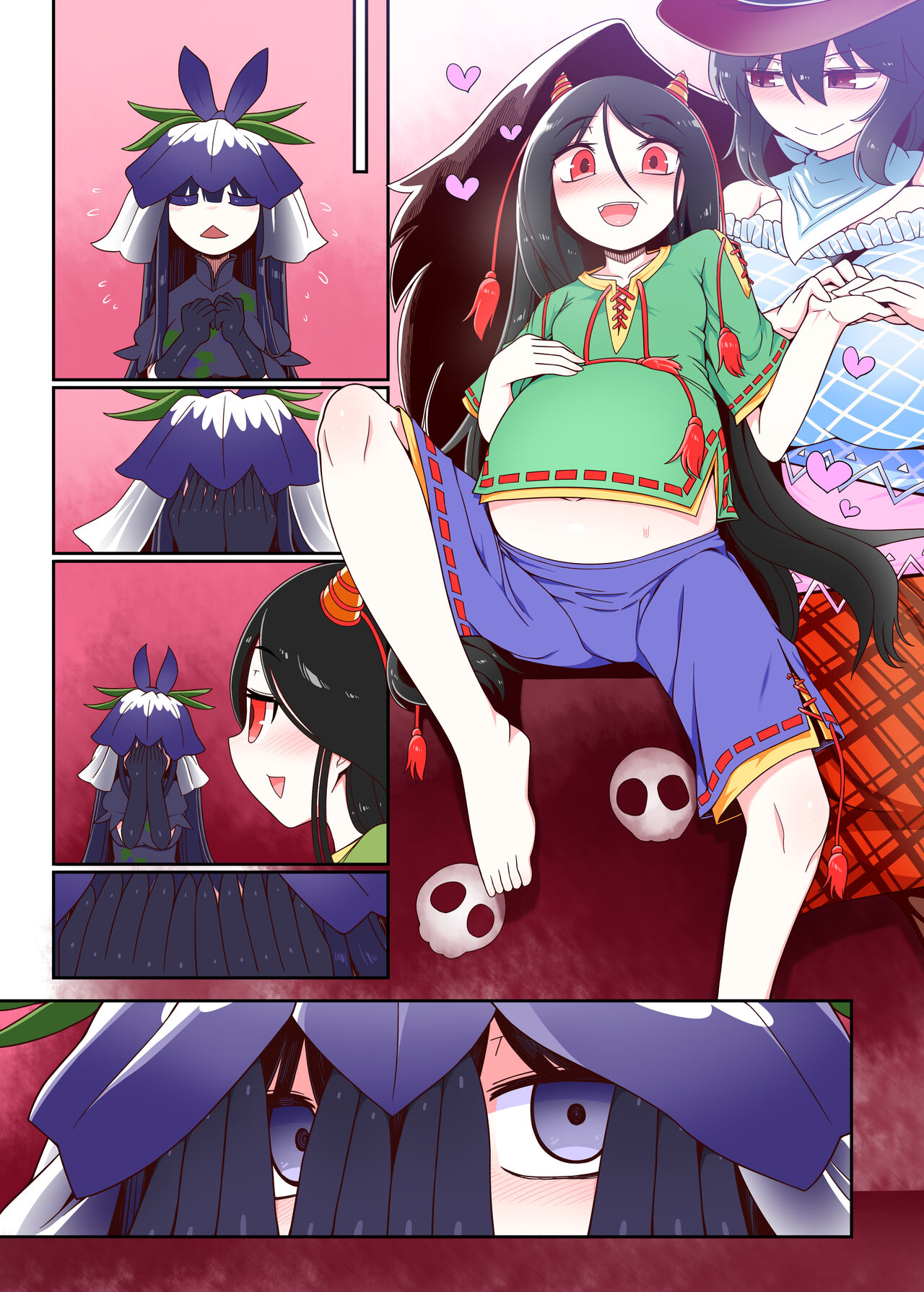 Nippaku Zanmu x Kurokoma Saki NTR page 8 full