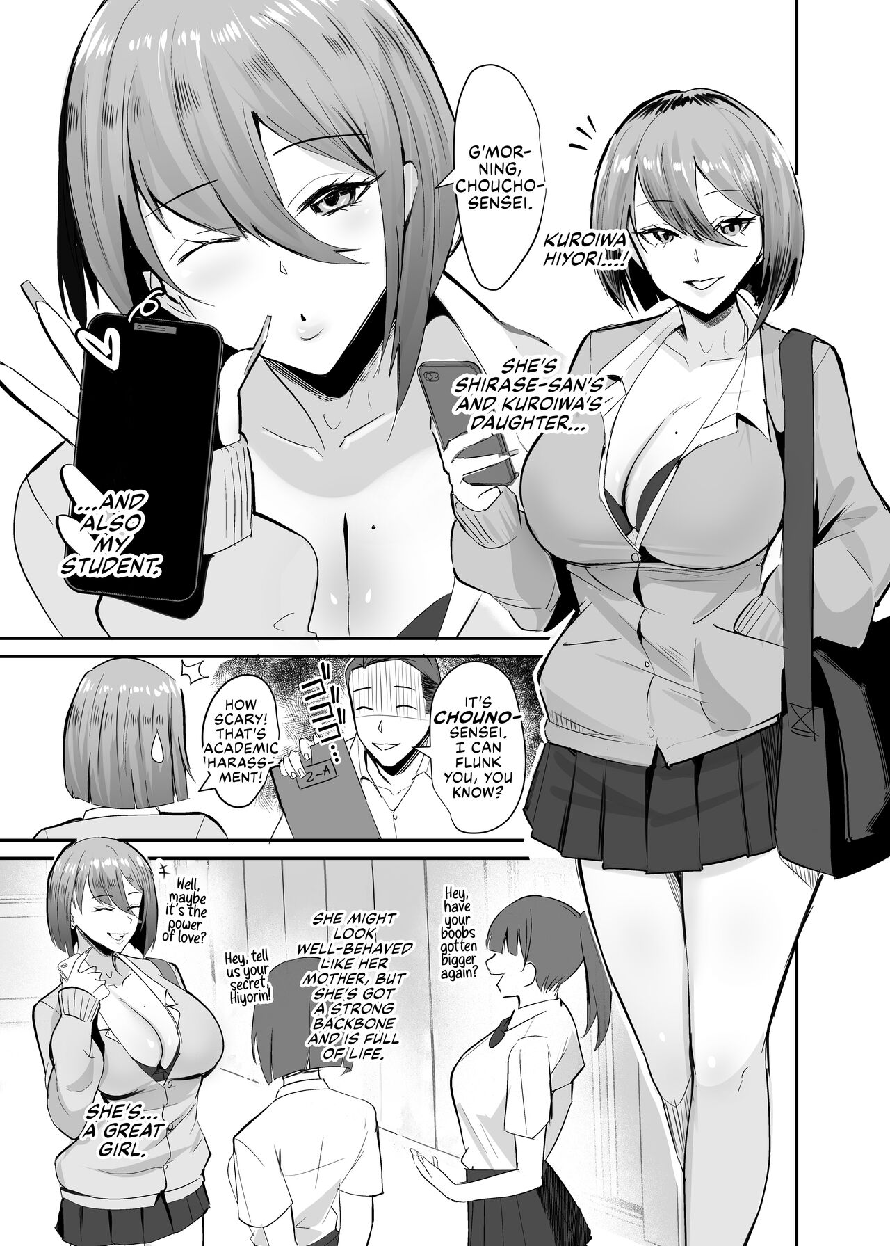 Fukushu NTR <Okaseri Kaeshi Tatsuri Kaeshi> ~Mou Gamannarane! Oyako Soutte Baka na Otoko to Taukiae Iyakatte!~ page 10 full