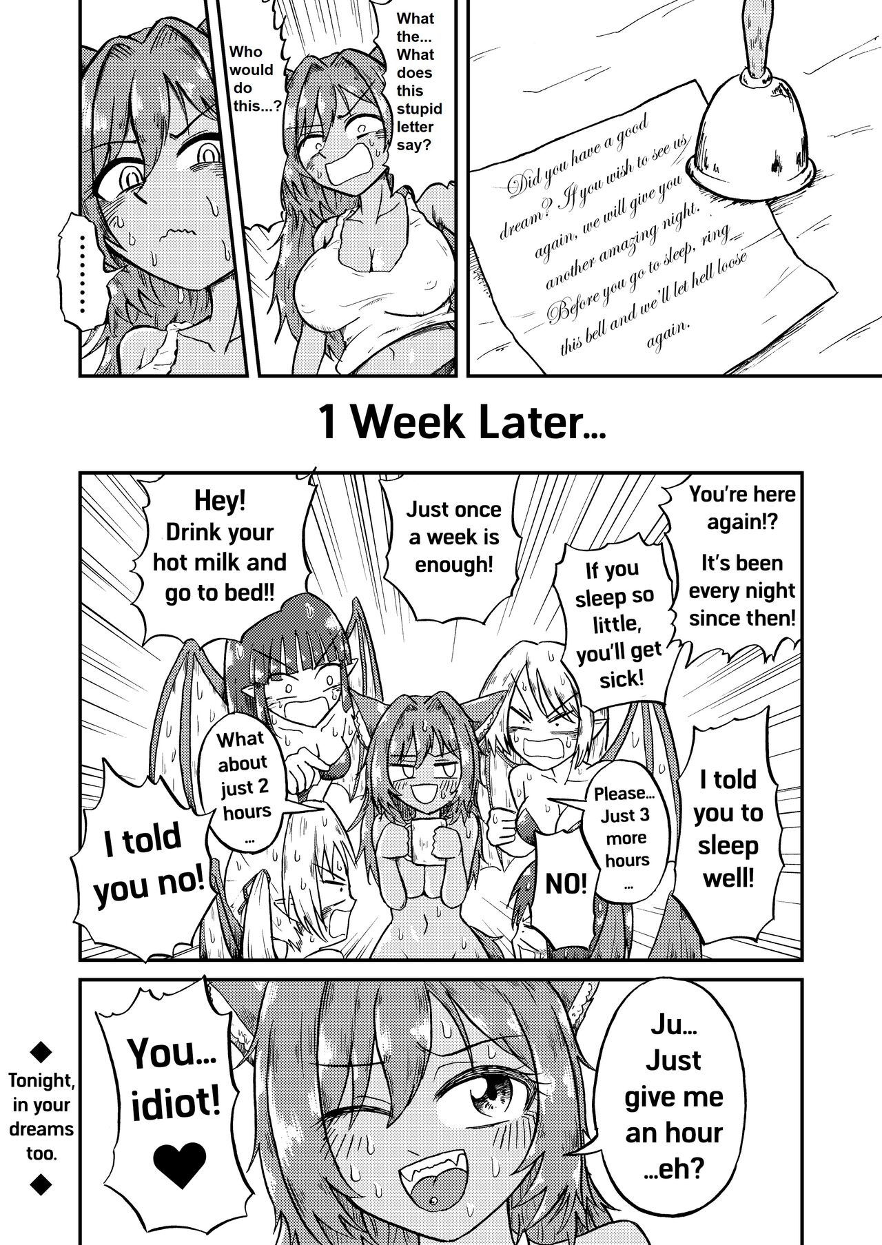 Akane and the tickle succubi. page 6 full