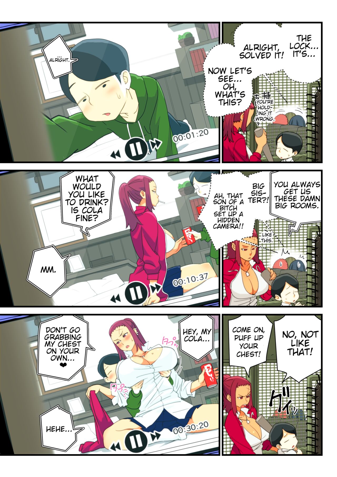 Furyou Kanojo to Tousatsu Kareshi | Delinquent Girlfriend and Voyeur Boyfriend page 2 full