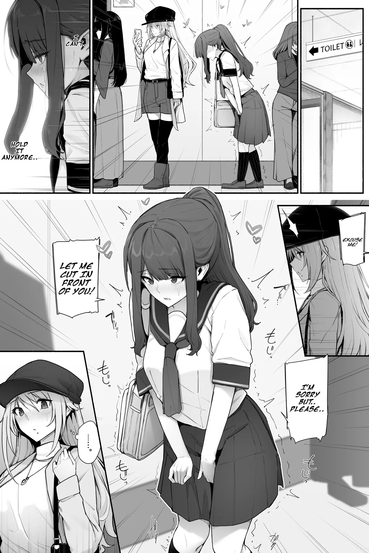 Oshikko Genkai na Toilet Machi x2 page 1 full