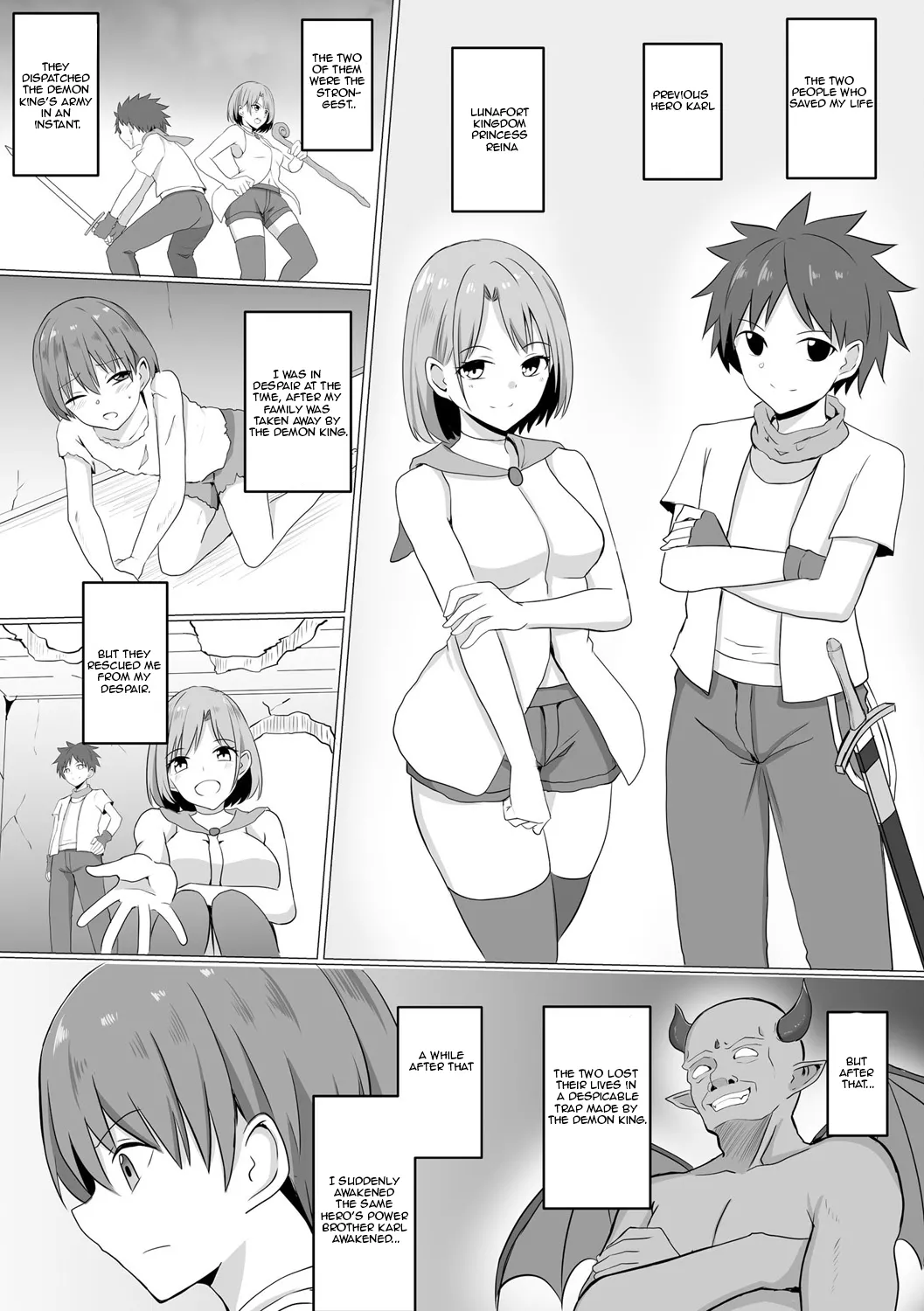 Inma Shouki Reina Ch. 1-3 | Succubus princess Reina Ch. 1-3 page 8 full