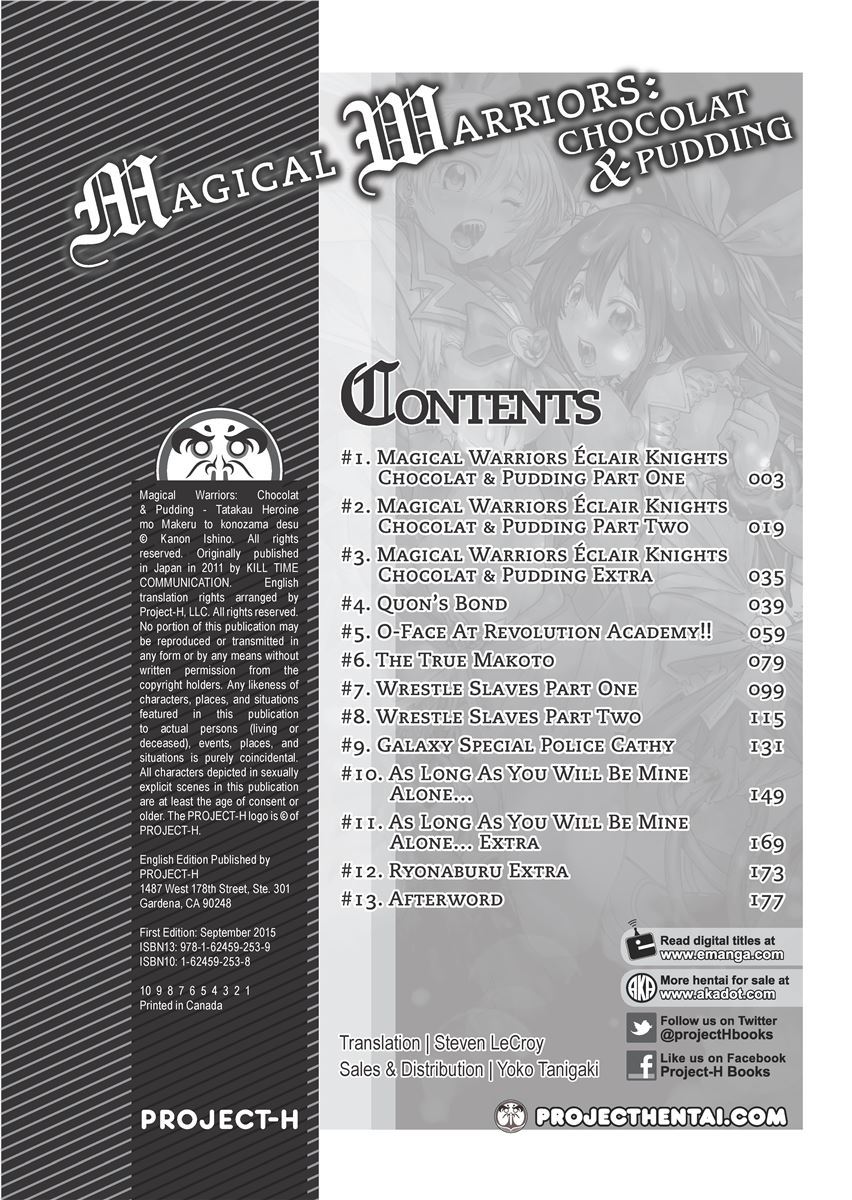 Magical Warriors Chocolat and Pudding page 4 full