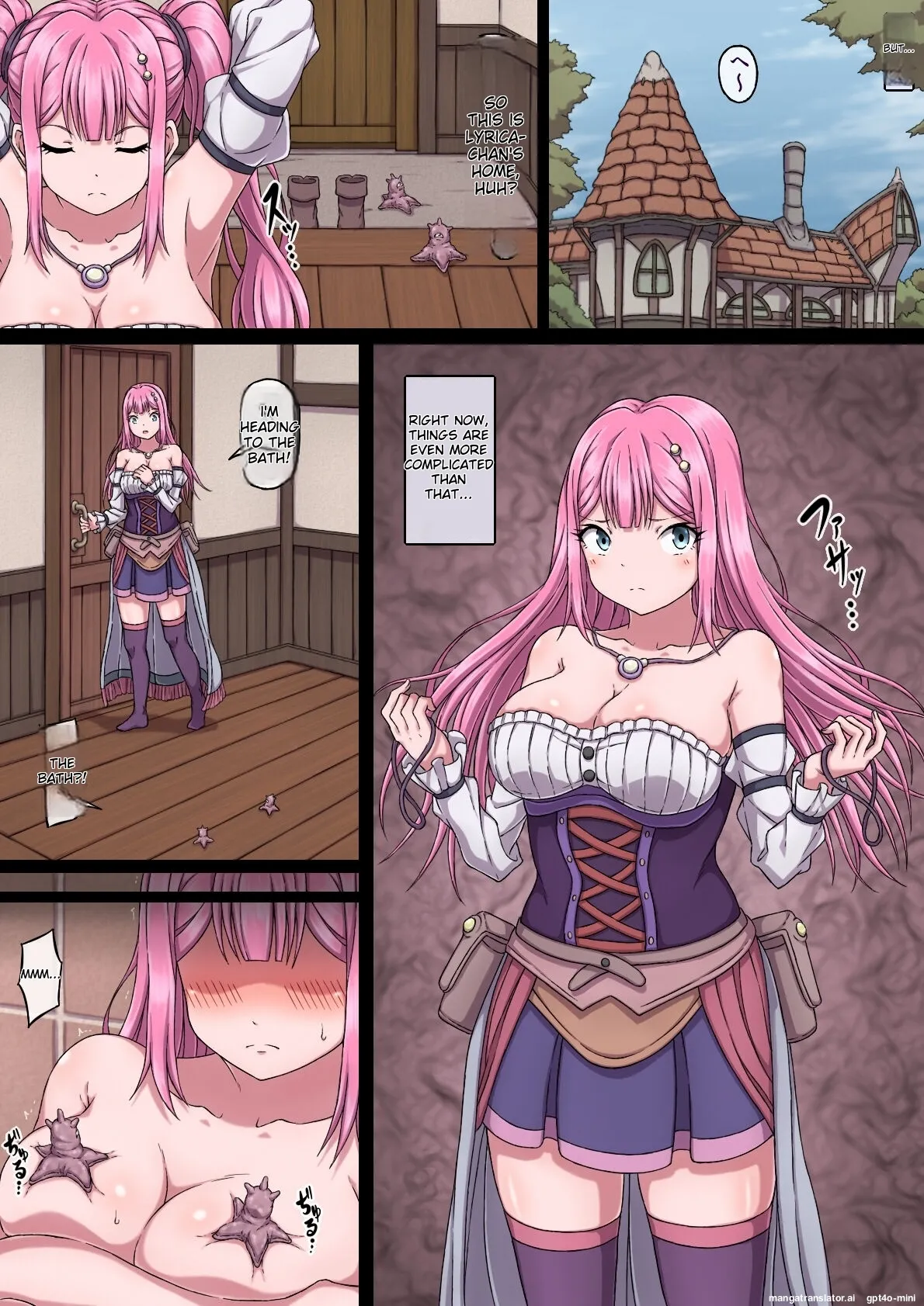 Magician Lyrica 3 ~Maryoku to Bonyuu wo Kara ni Naru made Suwareru Iki Hateru Karada~ page 8 full