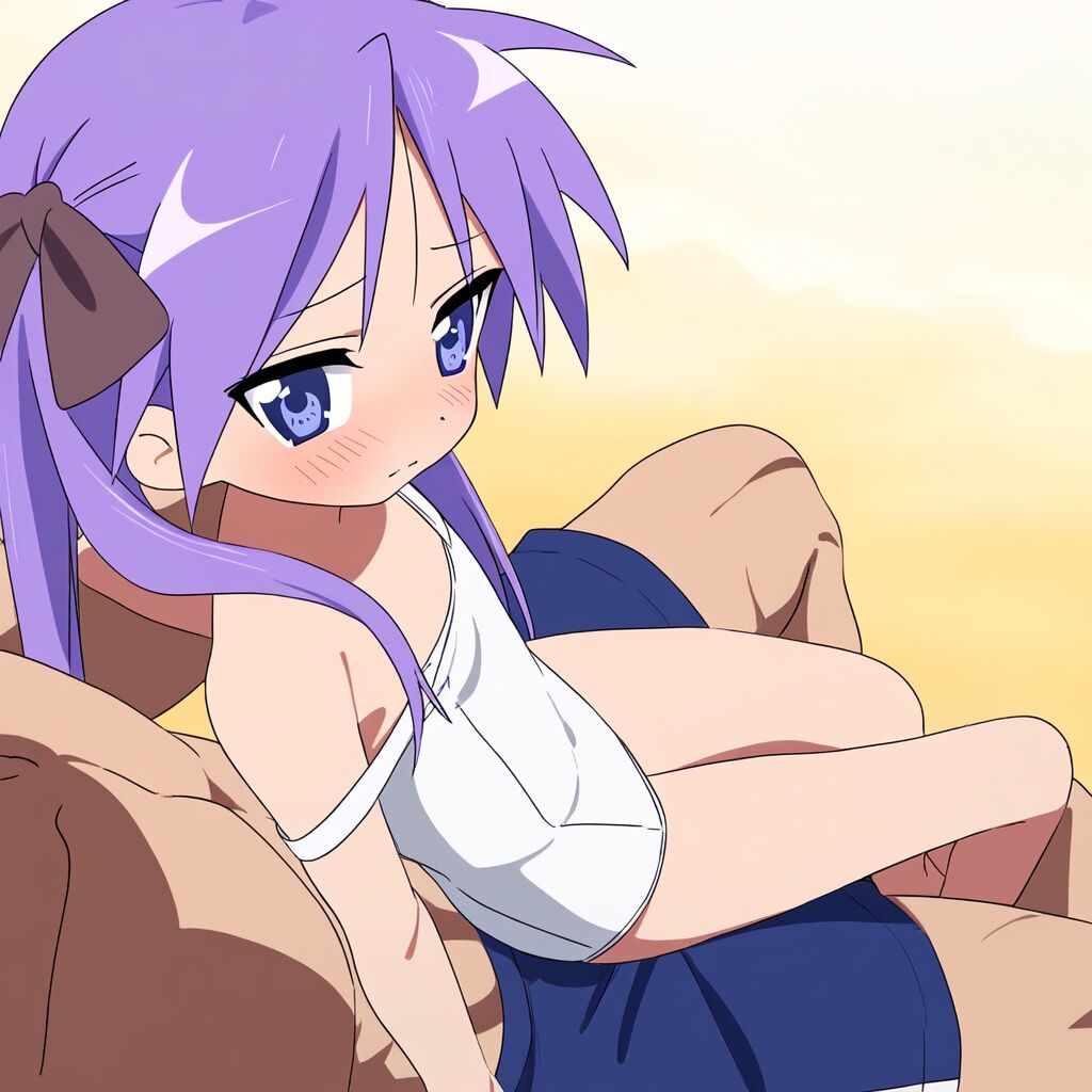 Kagami's Beach Day page 5 full