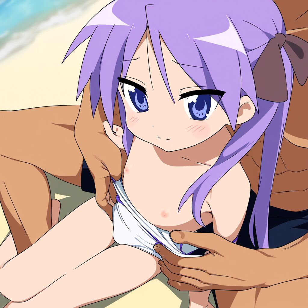 Kagami's Beach Day page 6 full