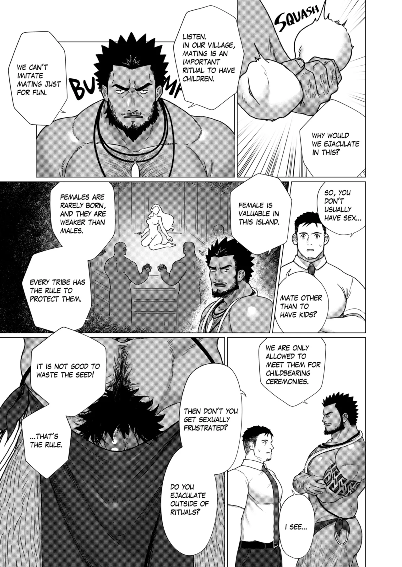 Men of the Tribal Village 1 page 10 full