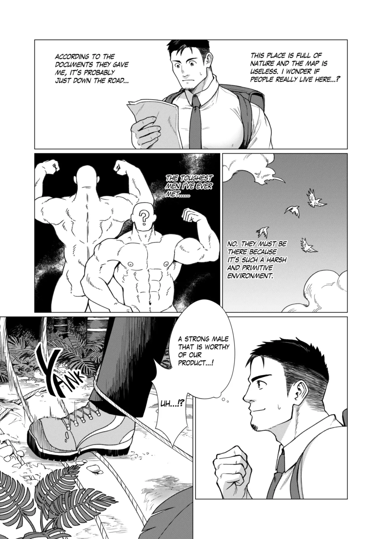 Men of the Tribal Village 1 page 3 full