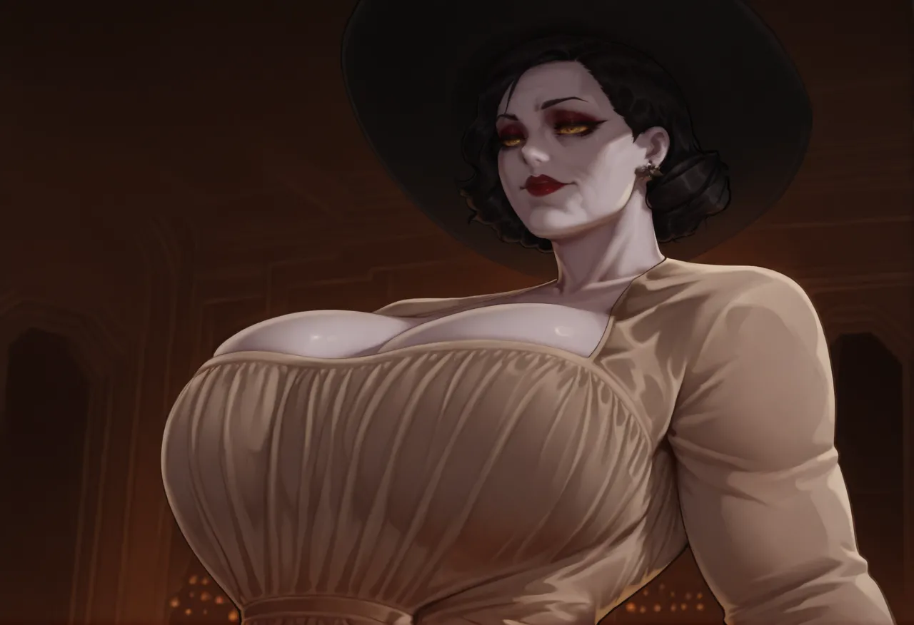 LADY DIMITRESCU - RESIDENT EVIL VILLAGE - 88+ IMAGES kranken ai generated page 5 full