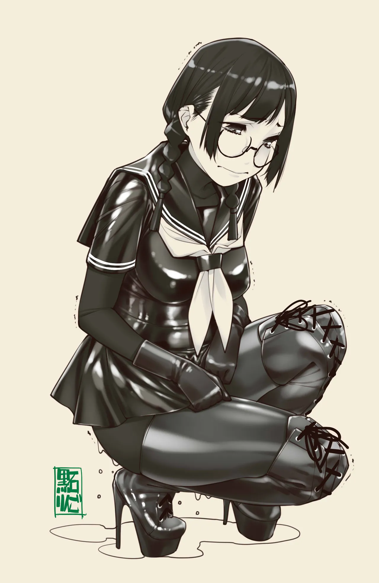 Tekateka seifuku omorashi gakuin page 5 full