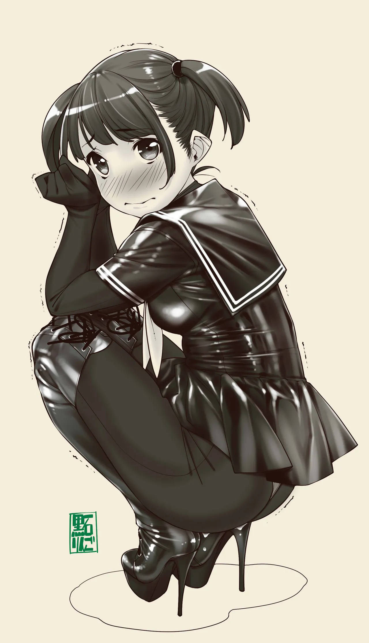 Tekateka seifuku omorashi gakuin page 6 full