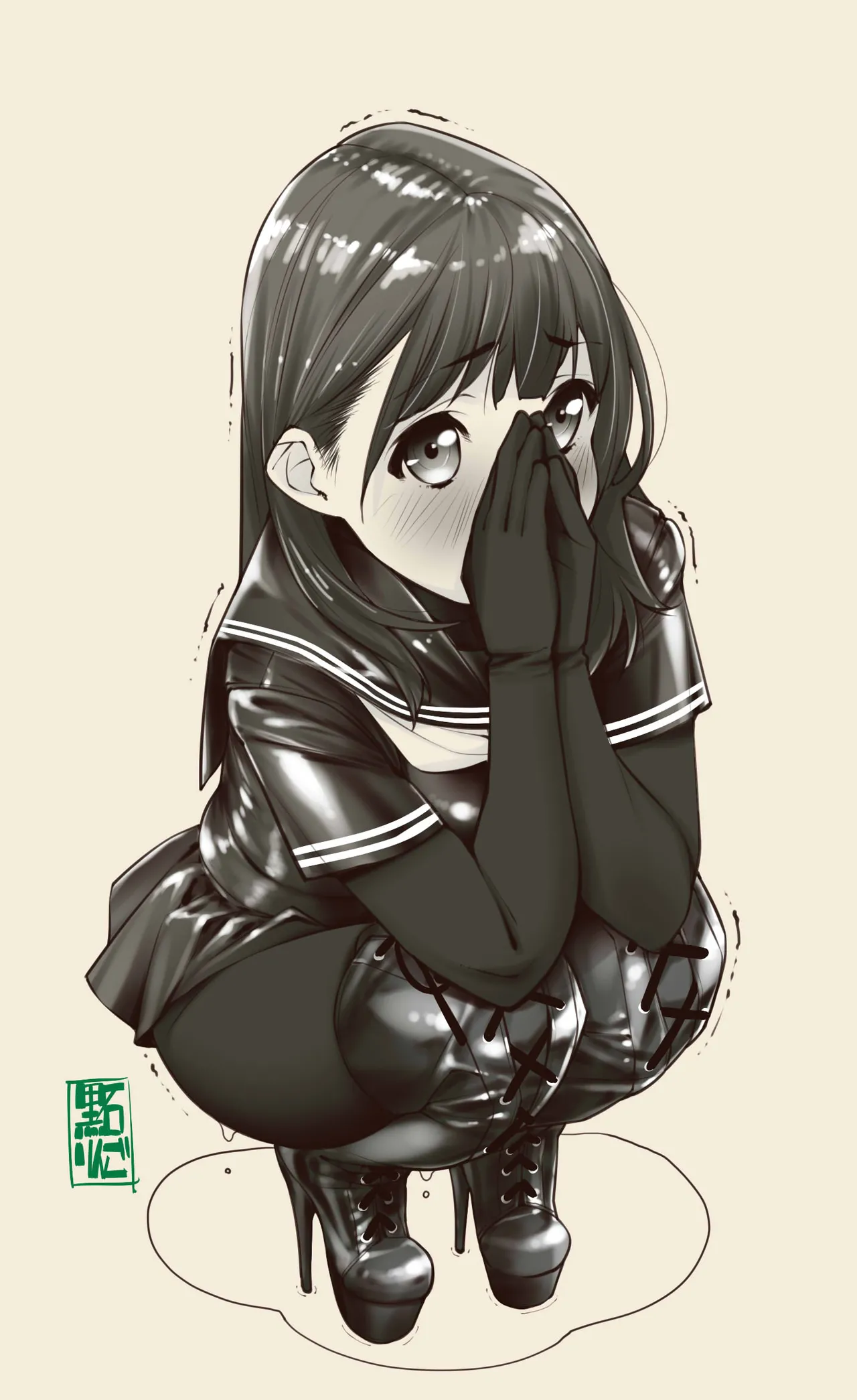 Tekateka seifuku omorashi gakuin page 7 full