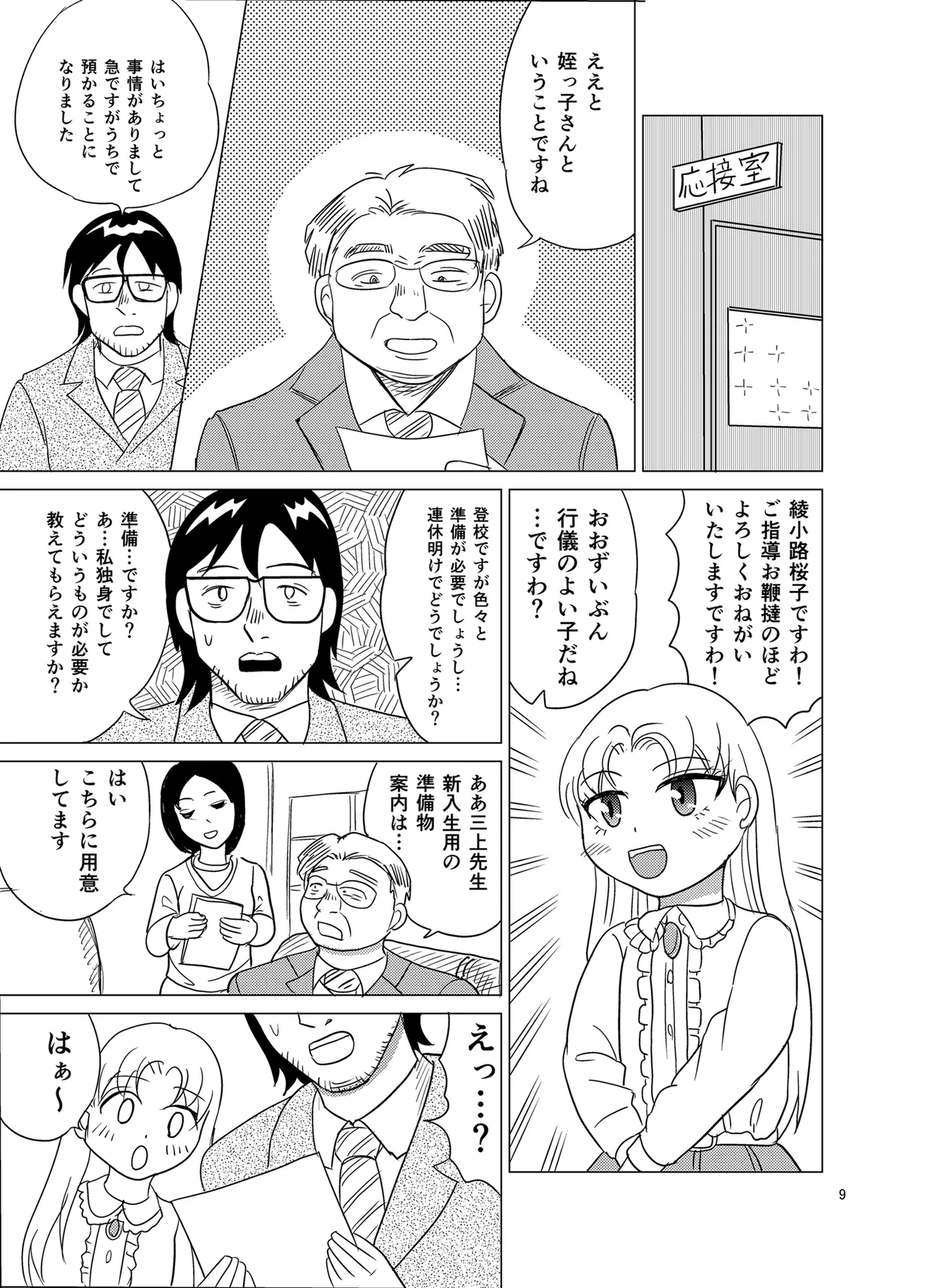 Kochira ossan TS tensei botsuraku reijōmonogatari 2 page 8 full