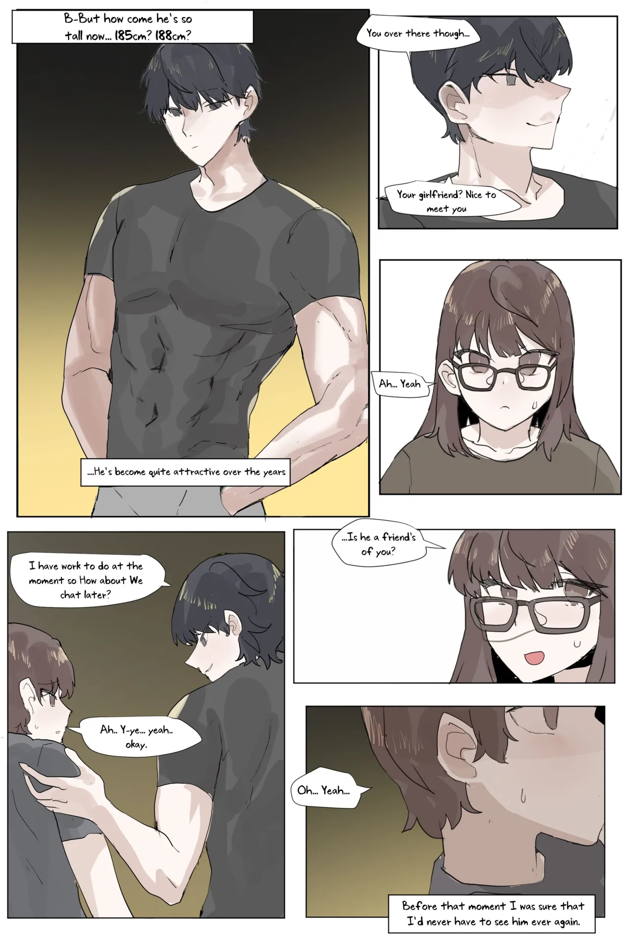 Sokkubchinguleul NTR Danghaneun Manhwa | A Manwha Where my Childhood Friend Gets NTR'd page 8 full