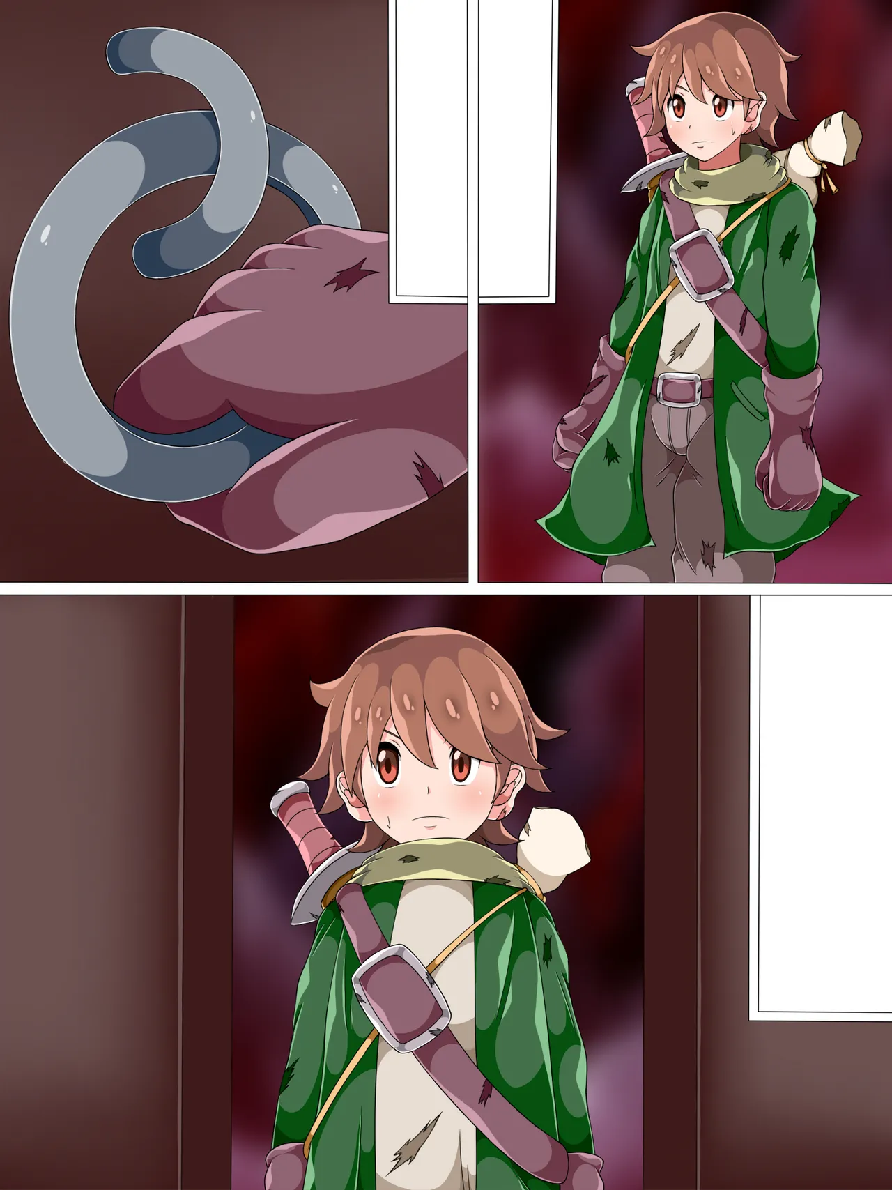 淫乱サキュバス大魔王に堕とされていく勇者くん【无文字】 page 2 full