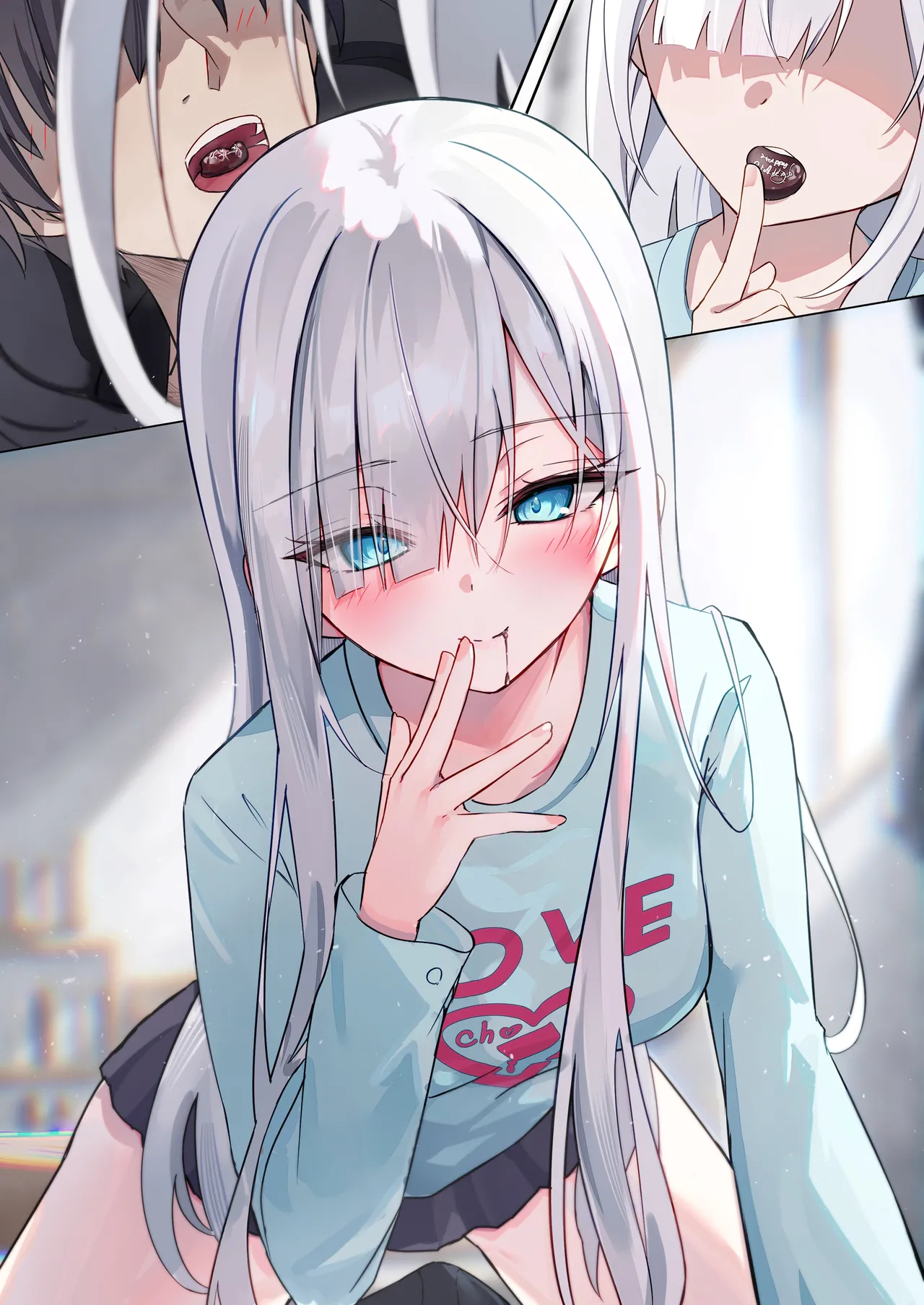 チョコの渡し方が大胆すぎる義まいちゃん page 8 full