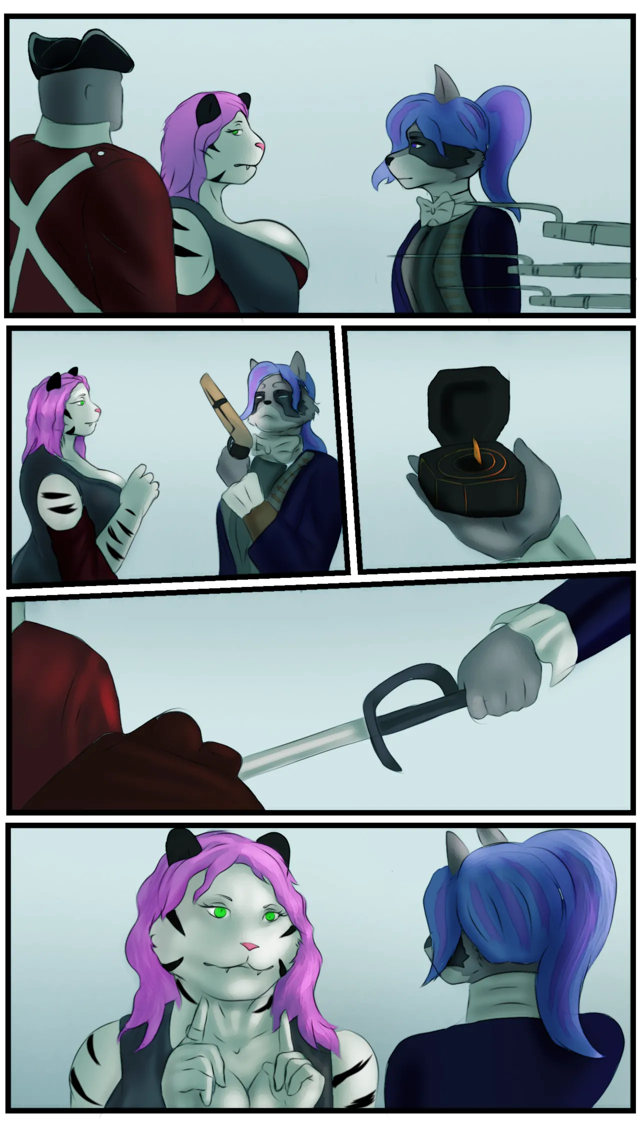 Anima’s jack sparrow parody page 1 full