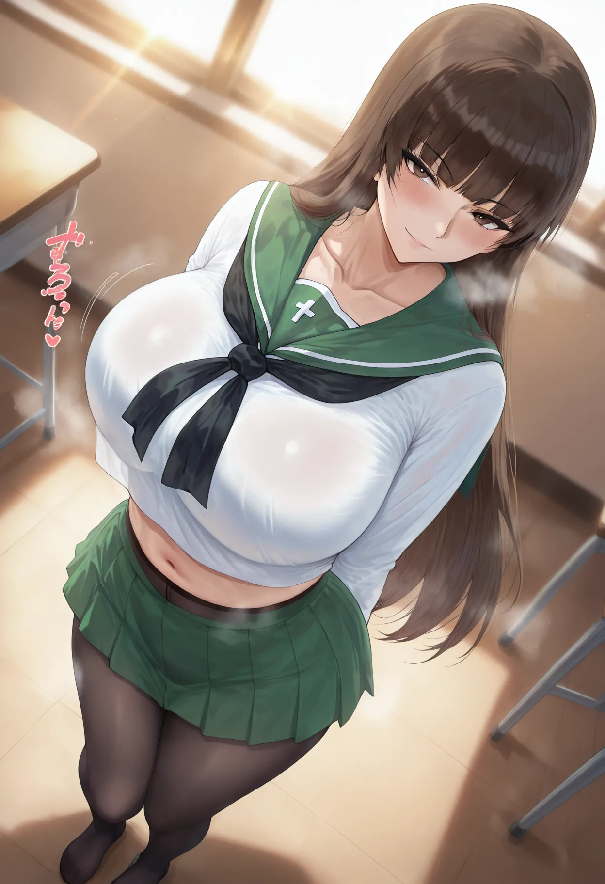 Shiho Nishizumi /西住志穗   / miyabi ai generated page 3 full