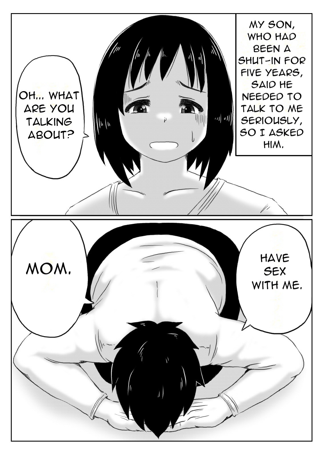 Haha to Jibun wo Kaetai Musuko | Mother and Son Who Want to Change Themselves page 2 full