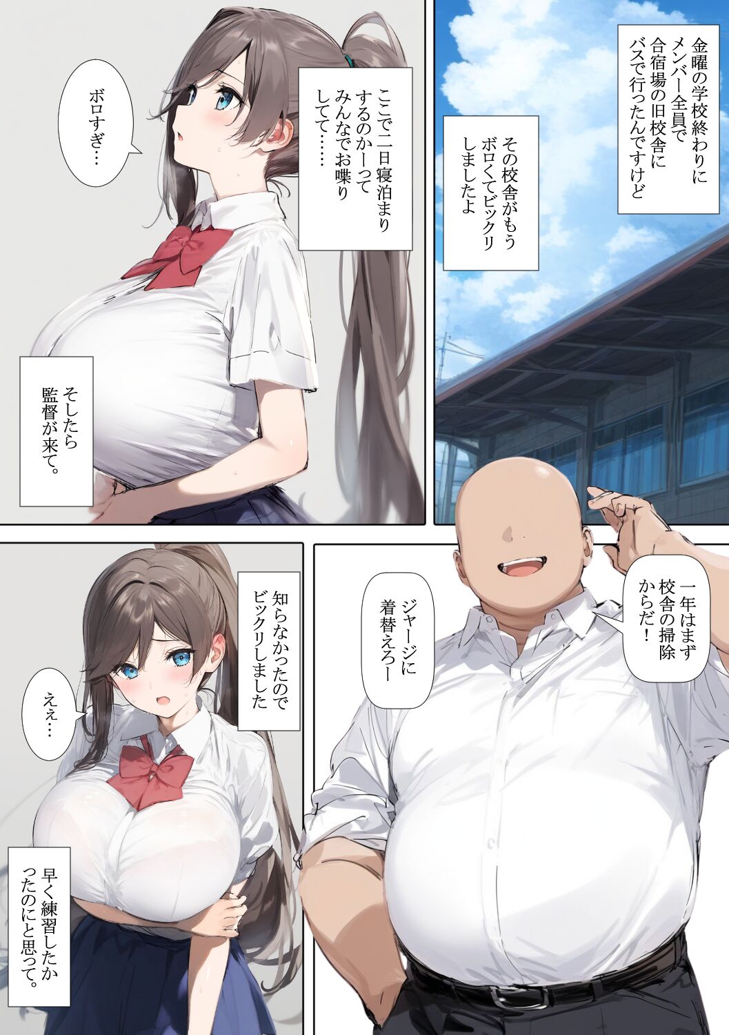 Boku ga Yobarenakatta Gasshuku de Kanojo wa Kantoku no Onaho ni narimashita page 6 full