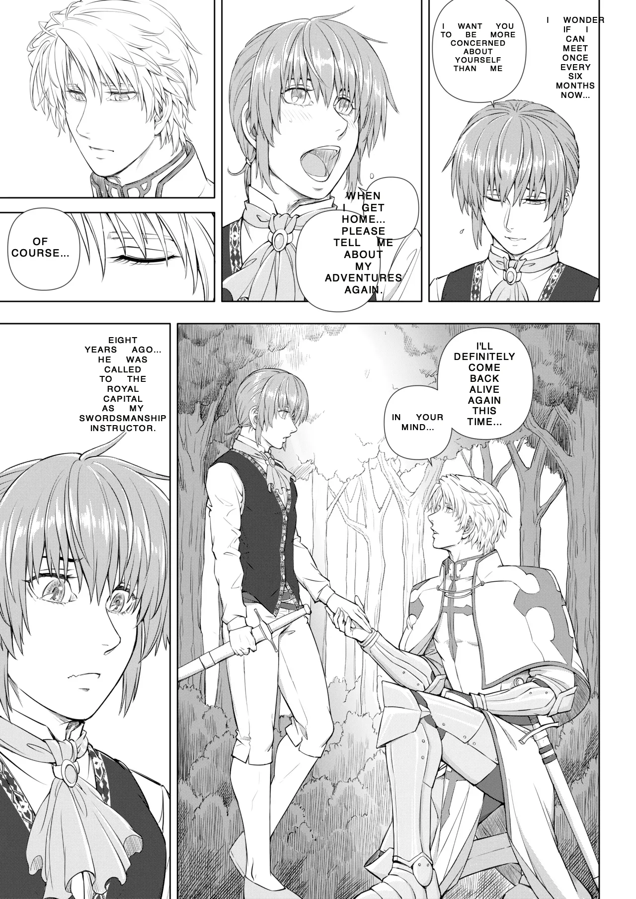 The Knight and the Prince's Secret Night page 9 full