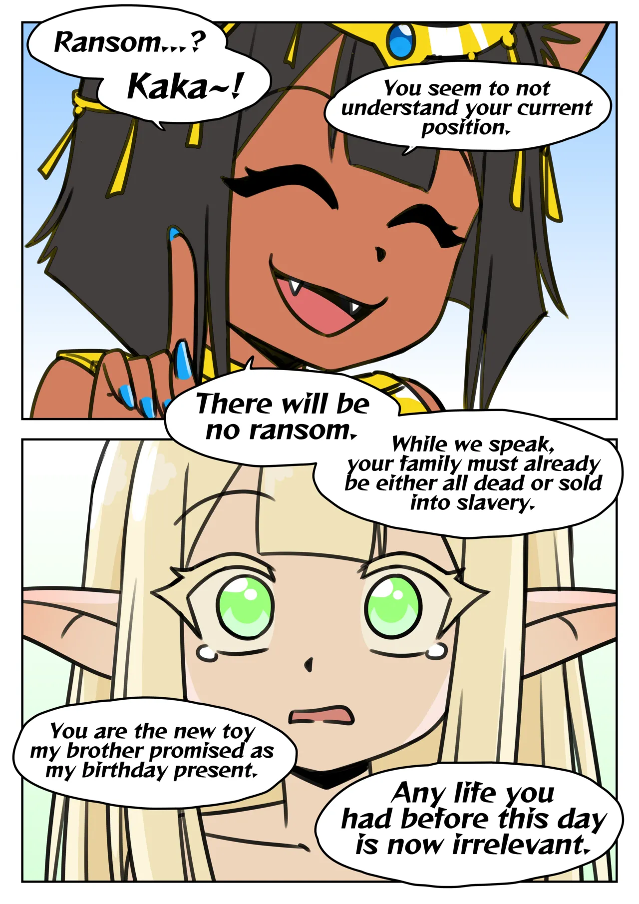 Regalia Enthralled - chapter I - Birthday Present page 10 full