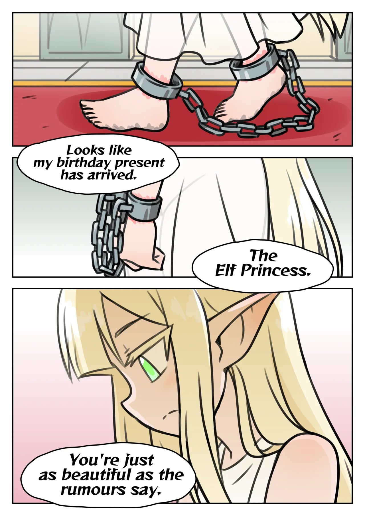 Regalia Enthralled - chapter I - Birthday Present page 2 full