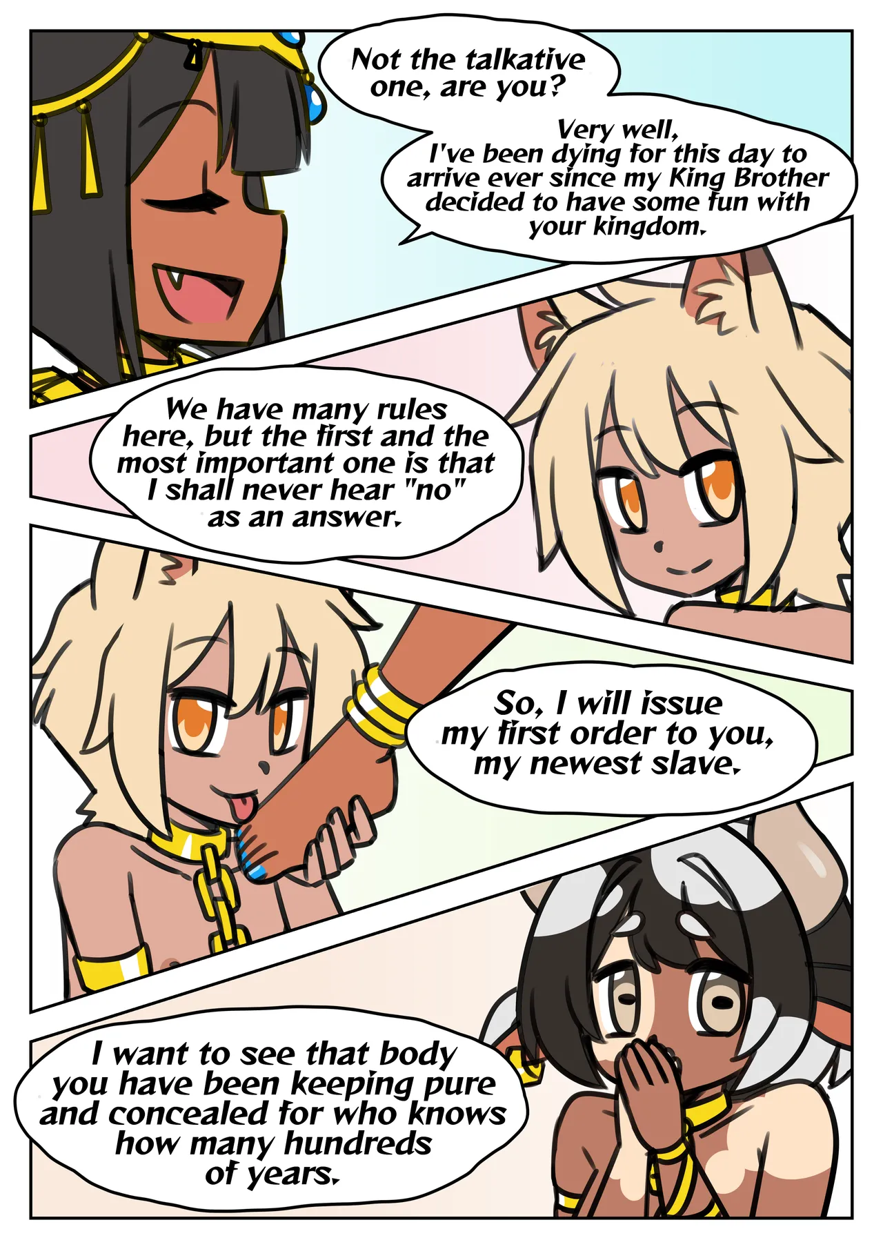 Regalia Enthralled - chapter I - Birthday Present page 5 full
