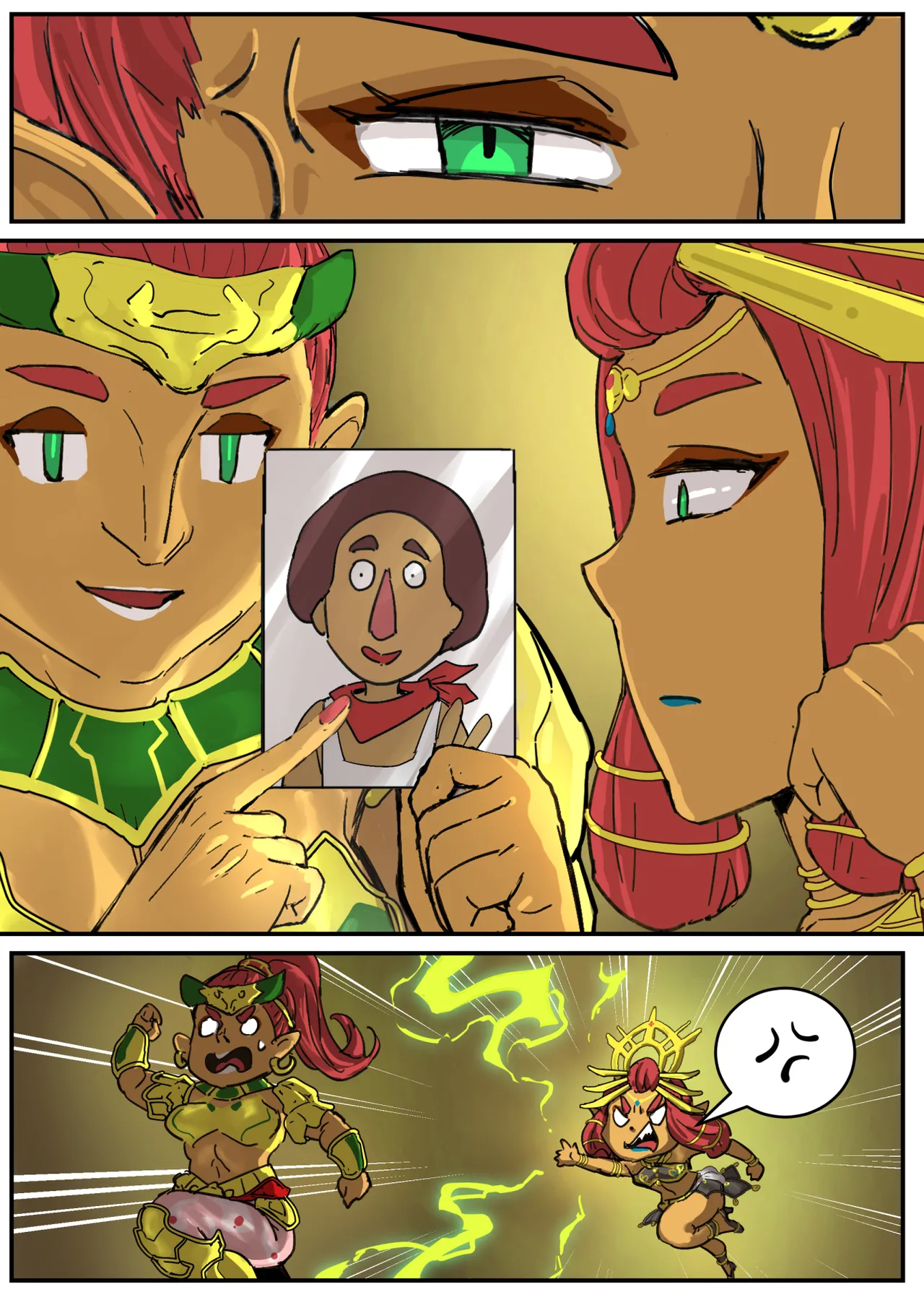 The Legend of Zelda - Riju's Dungeon Date page 4 full
