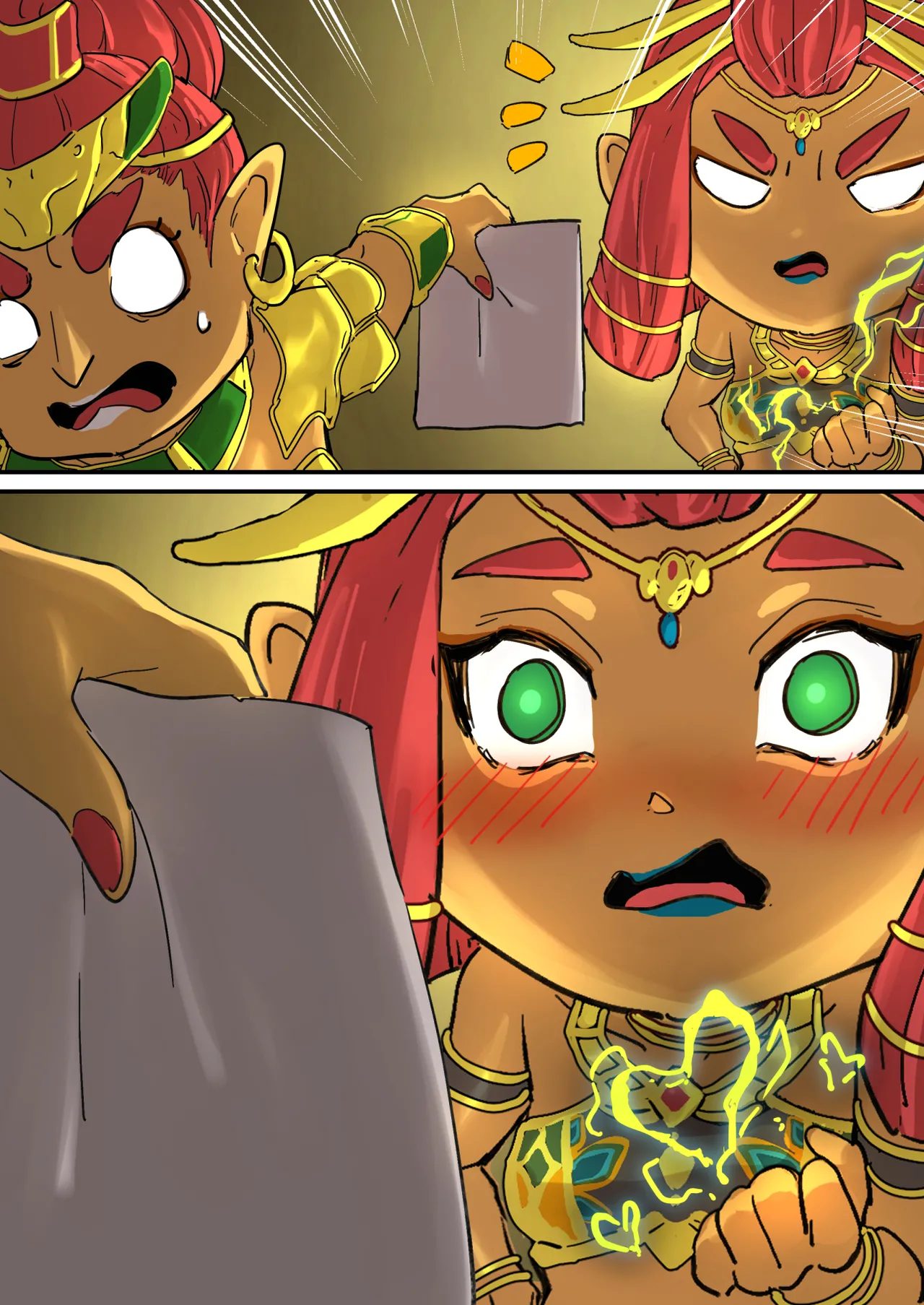 The Legend of Zelda - Riju's Dungeon Date page 5 full